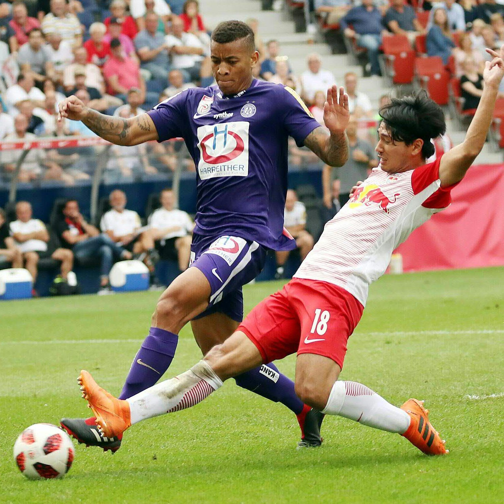 Red Bull Salzburg gewann das Bundesliga-Spiel gegen die Wiener Austria mit 2:0.