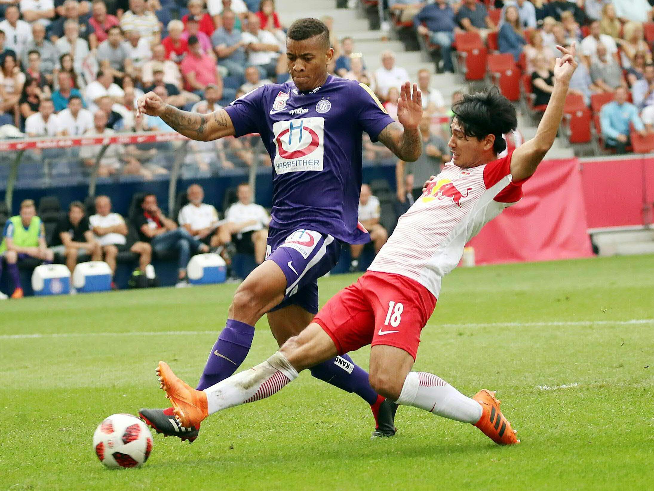 Red Bull Salzburg gewann das Bundesliga-Spiel gegen die Wiener Austria mit 2:0.