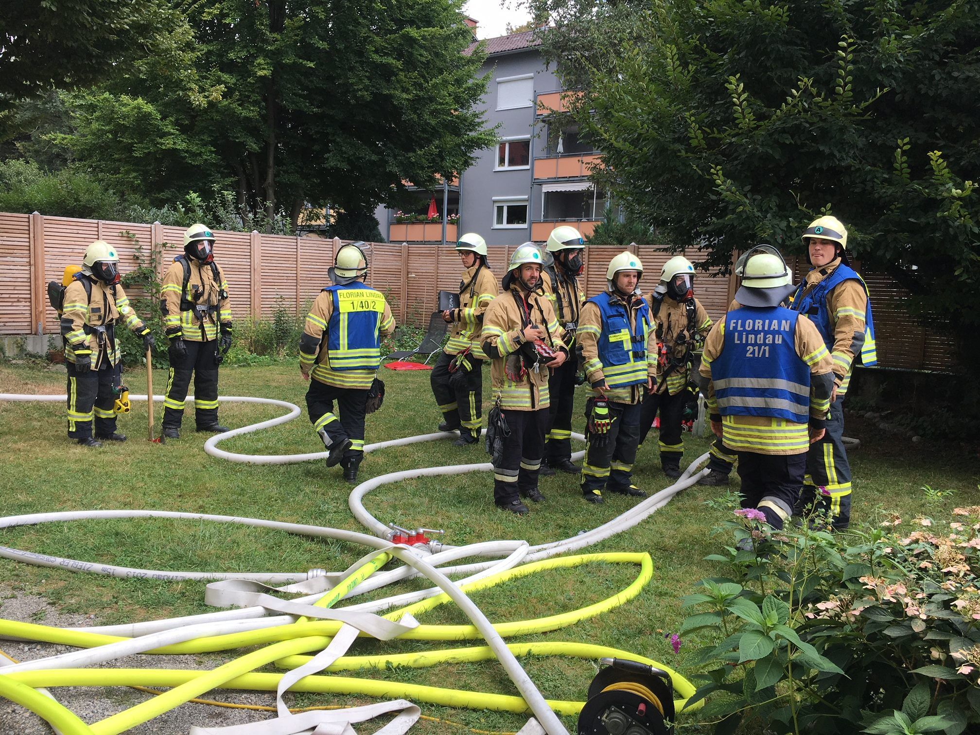 Feuerwehr konnte den Brand rasch löschen