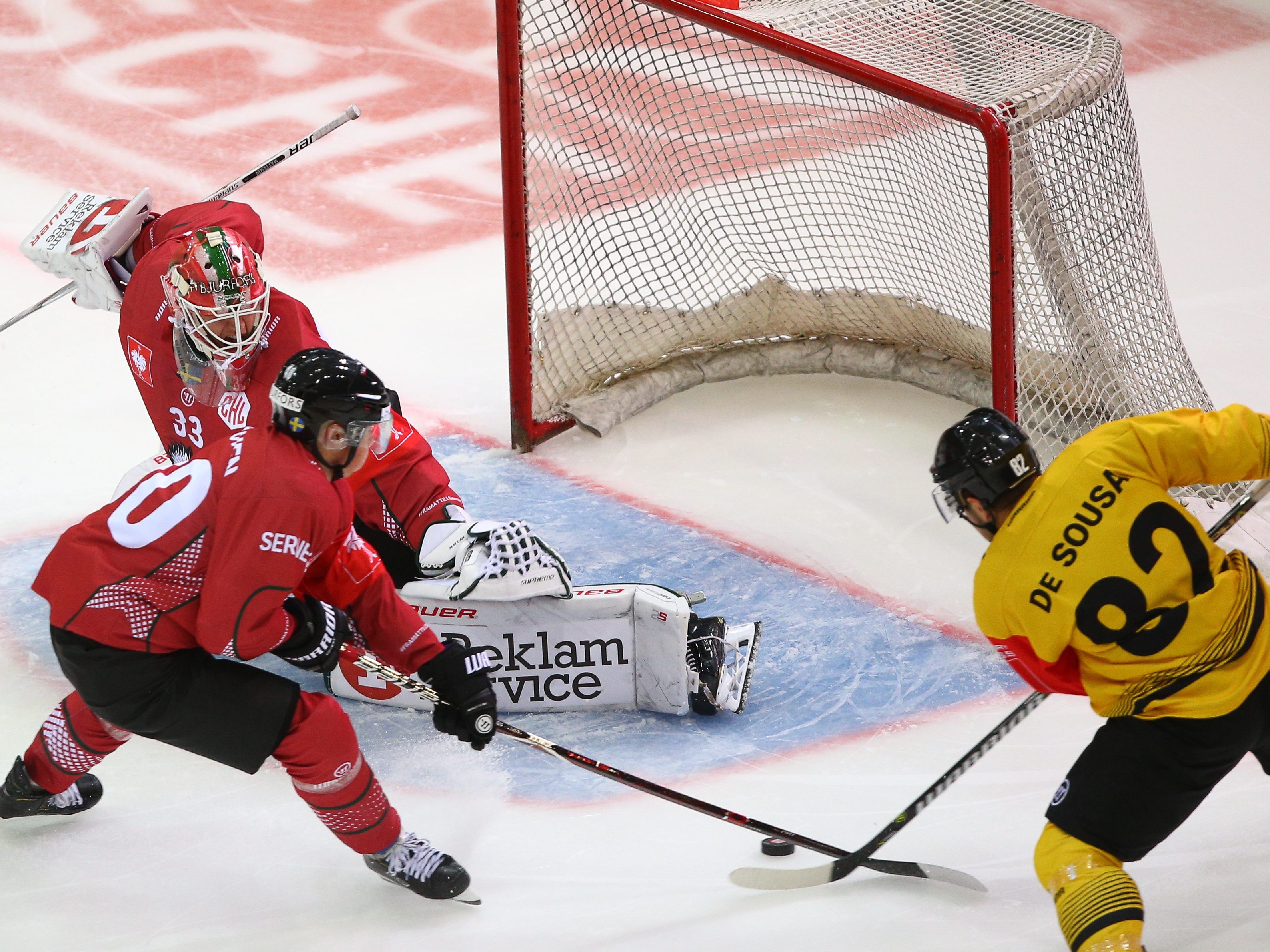 Die Vienna Capitals unterlagen in der CHL.