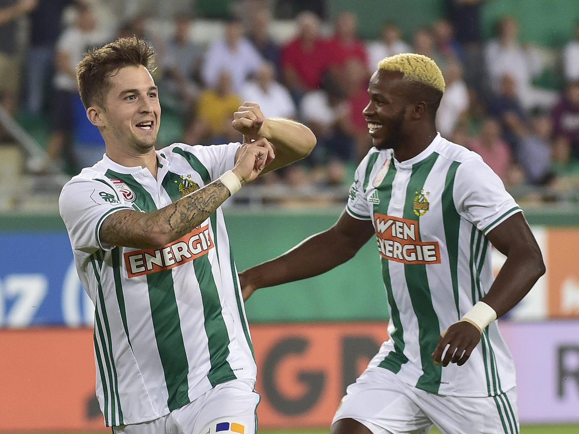 Kommt Rapids Zeit für den Europacup. Torschütze Knasmüllner lässt hoffen. Kommt Rapids Zeit für den Europacup. Torschütze Knasmüllner lässt hoffen.