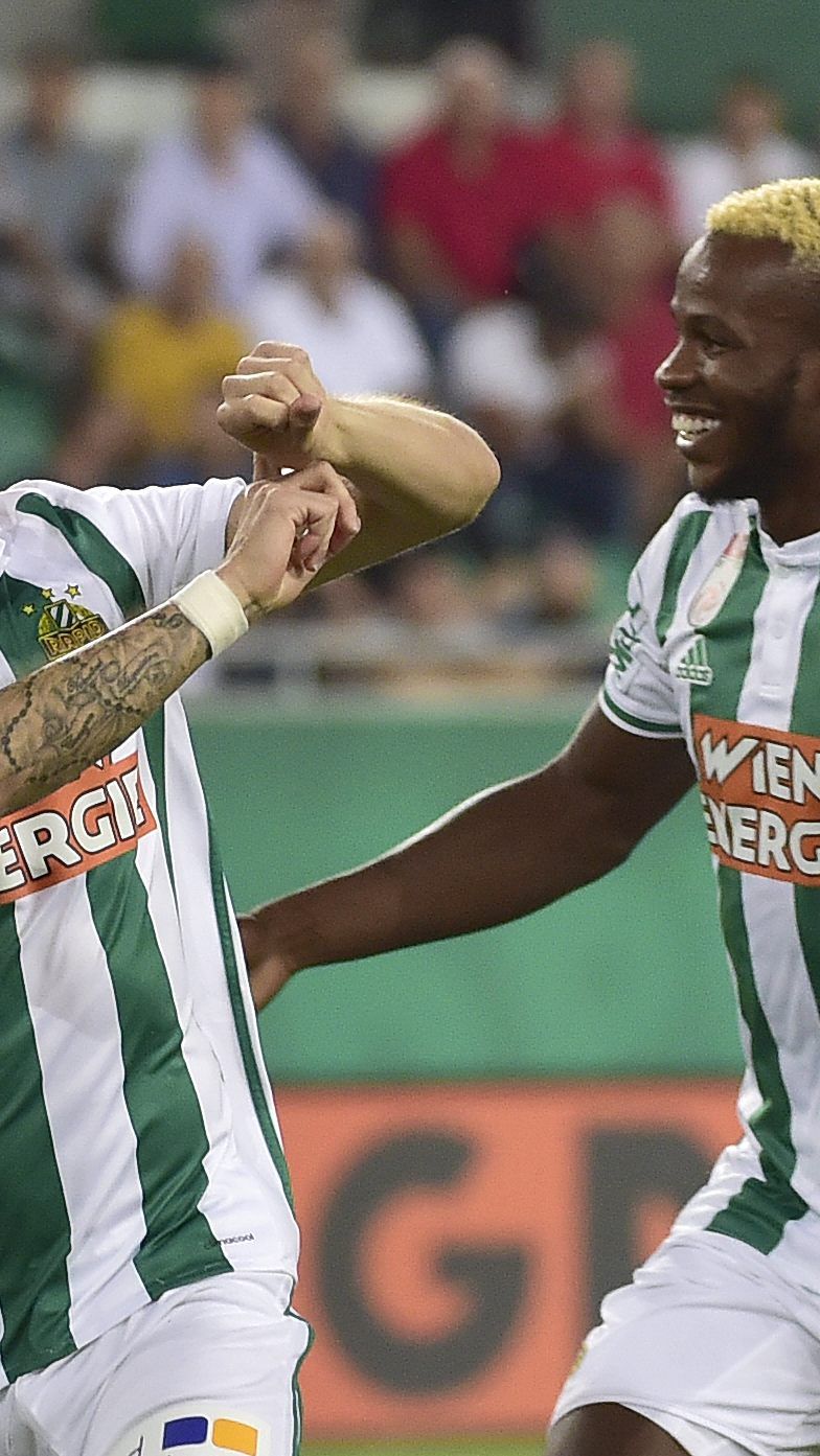 Kommt Rapids Zeit für den Europacup. Torschütze Knasmüllner lässt hoffen.