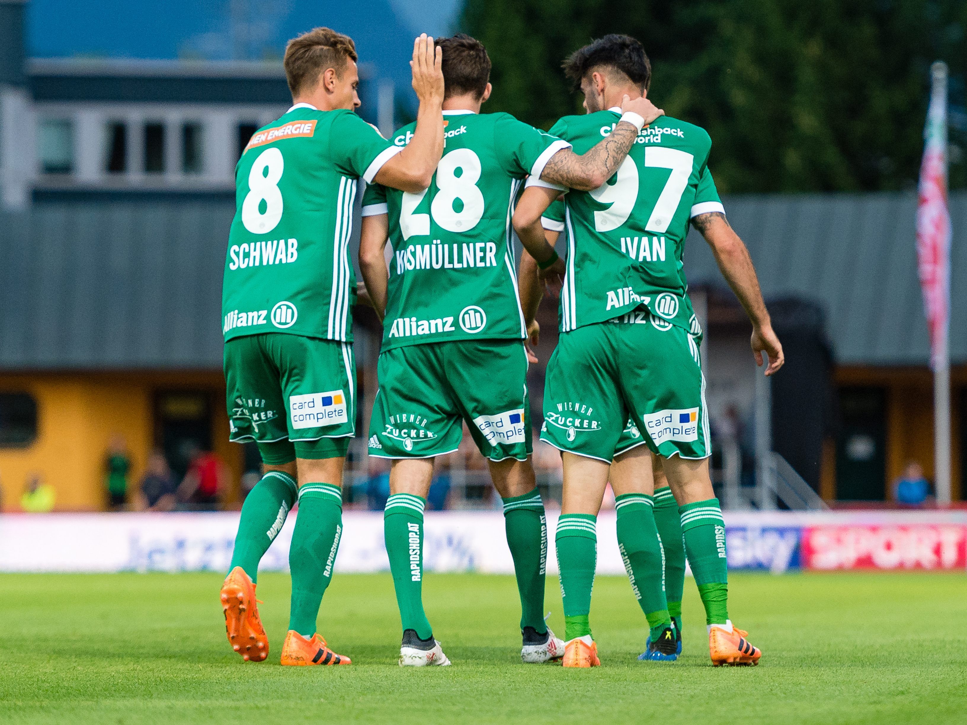 Hier sehen Sie das Match Rapid Wien gegen Altach im Live-Stream und live im TV.