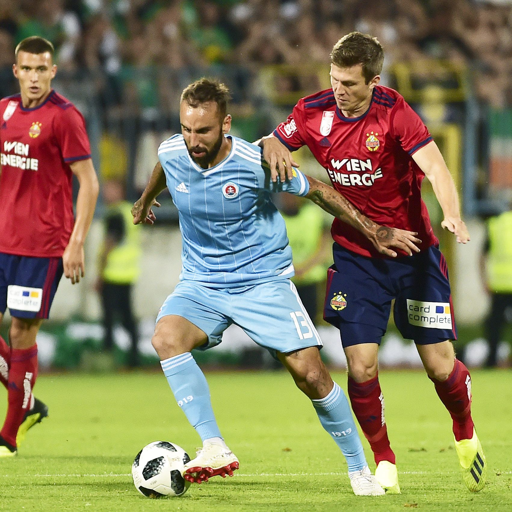 Hier sehen Sie das EL-Match zwischen Rapid Wien und Slovan Bratislava im Live-Stream und live im TV.