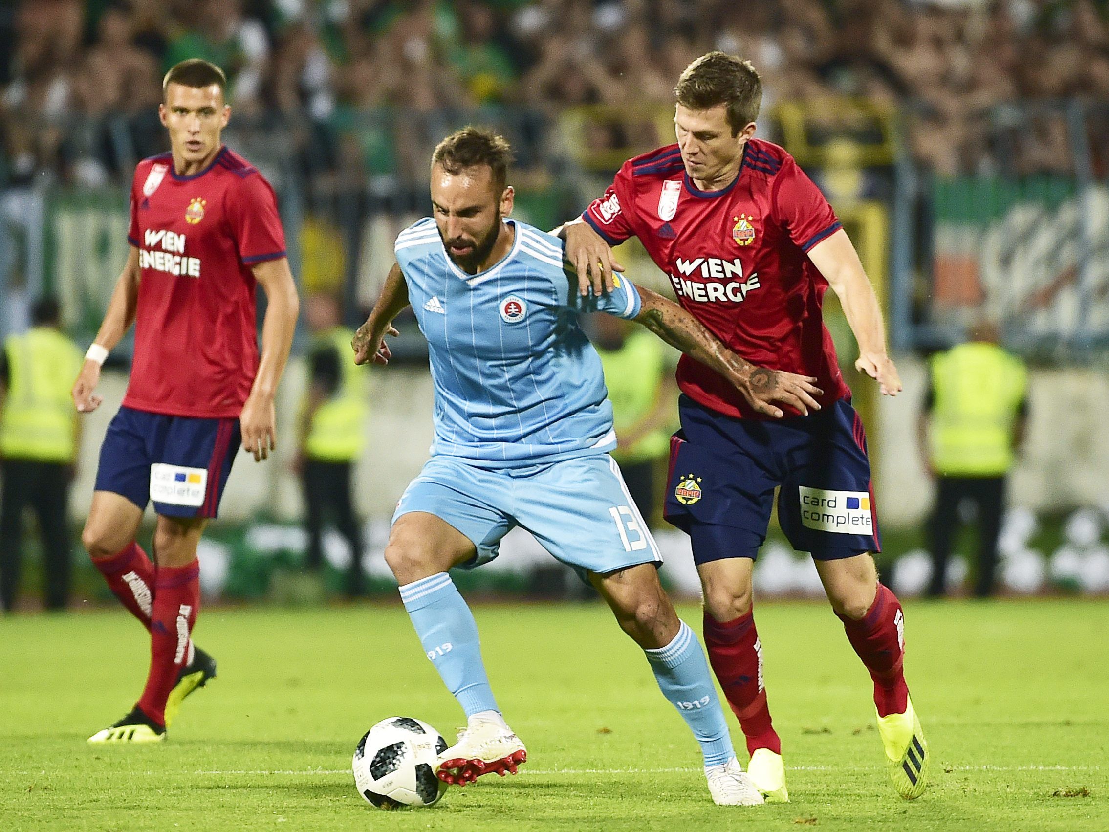 Hier sehen Sie das EL-Match zwischen Rapid Wien und Slovan Bratislava im Live-Stream und live im TV. Hier sehen Sie das EL-Match zwischen Rapid Wien und Slovan Bratislava im Live-Stream und live im TV.