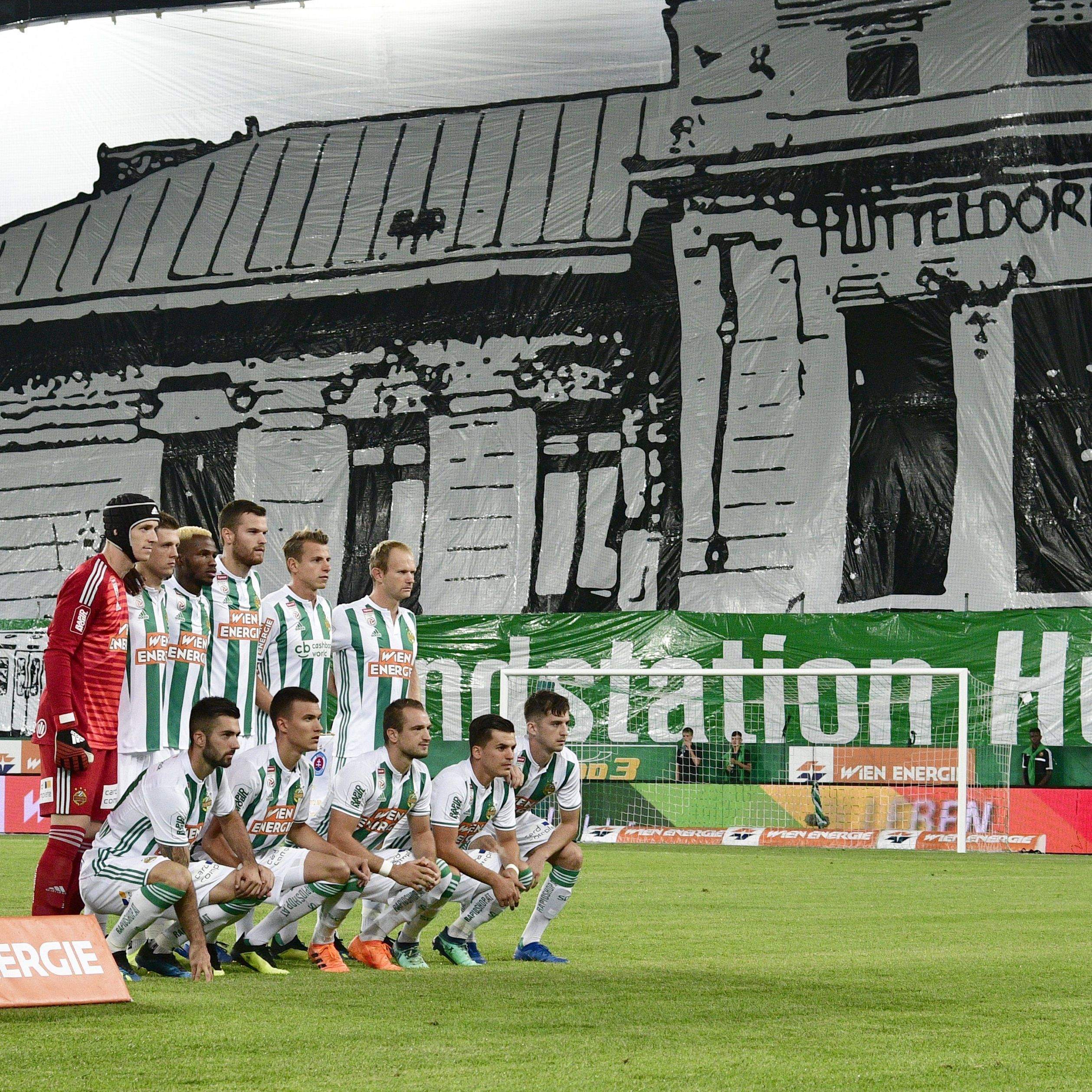 Rapid ist nicht nur eine Mannschaft aus elf Spielern - es ist eine Mannschaft aus Spielern, Mitarbeitern und Fans.