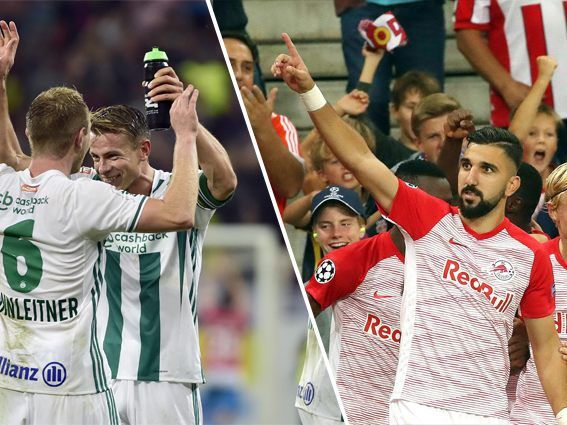 LIVE von der Europa League-Auslosung: Auf wen treffen Rapid Wien und FC Salzburg? LIVE von der Europa League-Auslosung: Auf wen treffen Rapid Wien und FC Salzburg?
