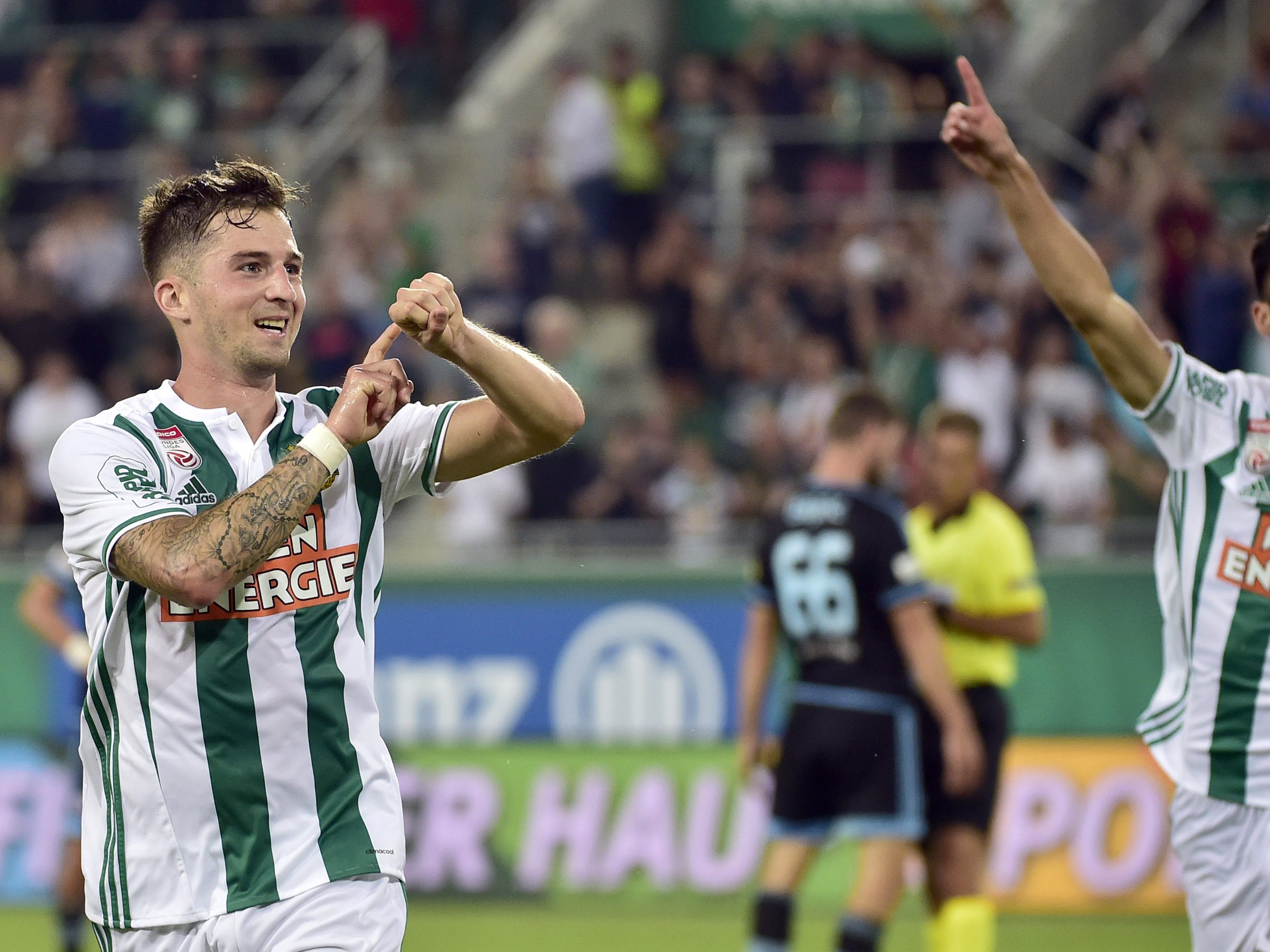 Rapid Wien will Aufstieg in Europa League-Gruppenphase schaffen.