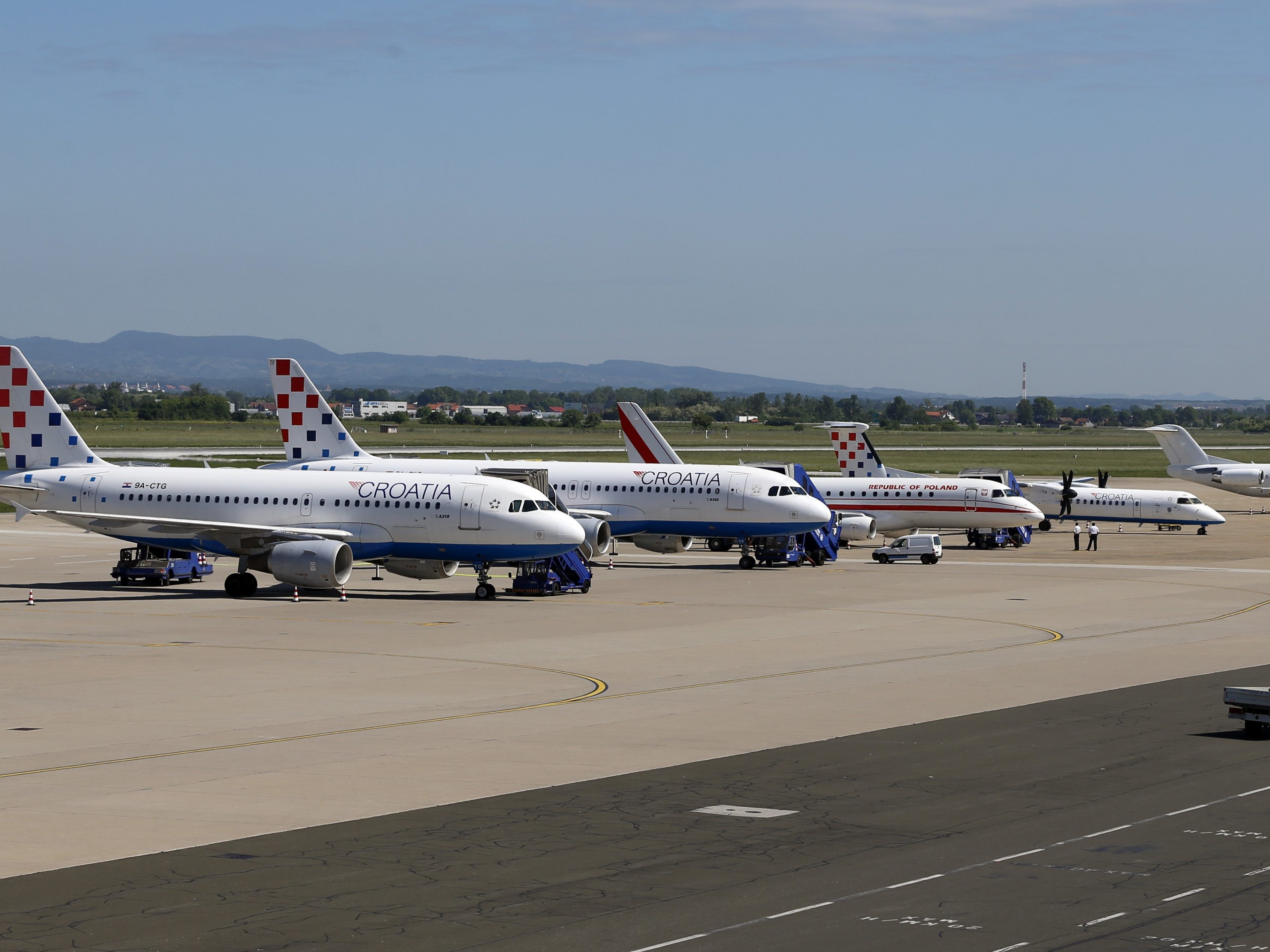 Streik bei Croatia Airlines: Wien-Flüge sollen nicht betroffen sein. Streik bei Croatia Airlines: Wien-Flüge sollen nicht betroffen sein.