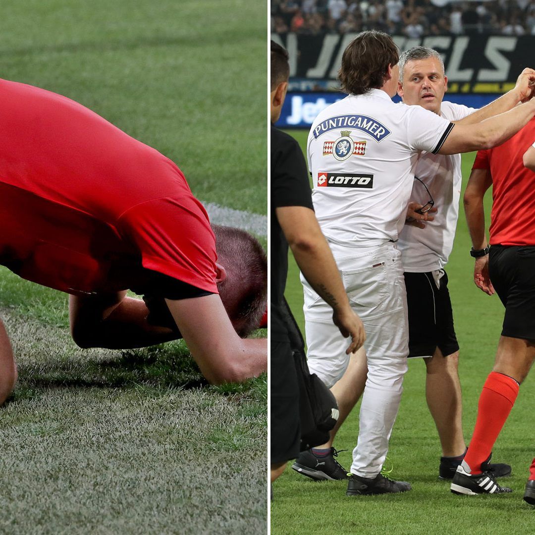 Skandalspiel in Graz.