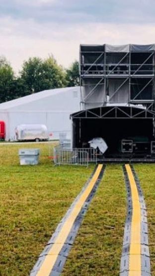 Es kann los gehe: Das Szene Openair Festival-Gelände erwartet seine ersten Besucher.