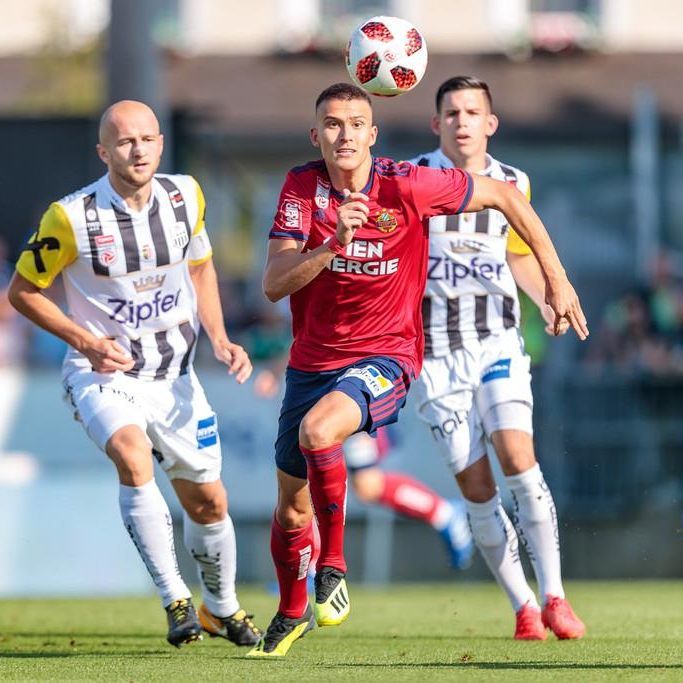 LASK Linz siegte mit 2:1 über die Hütteldorfer.