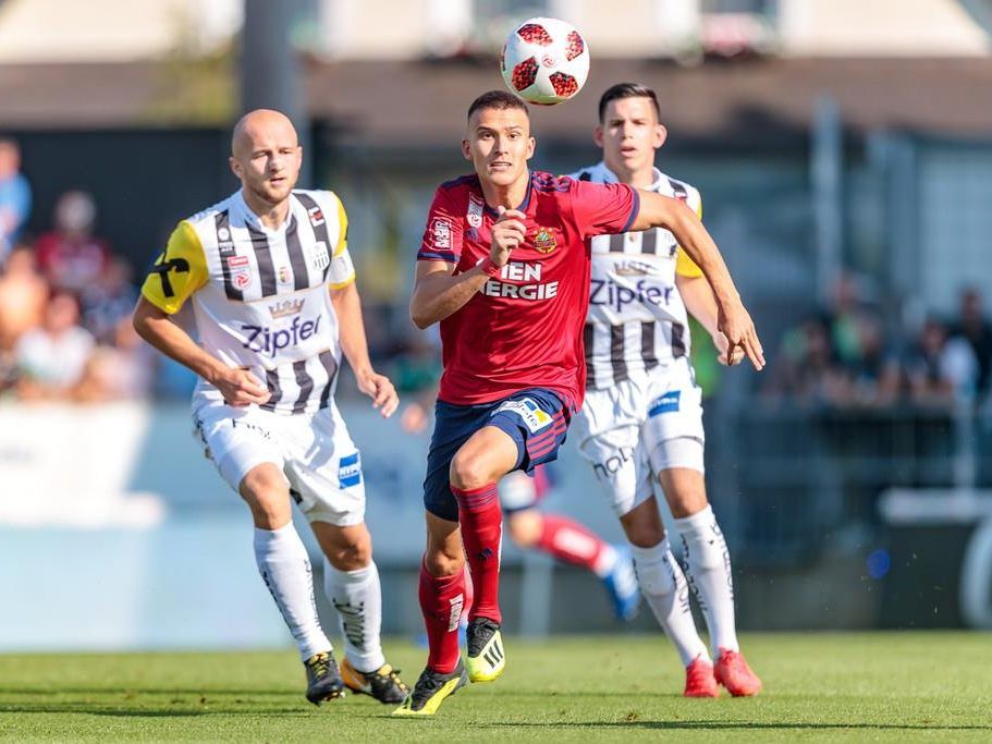 LASK Linz siegte mit 2:1 über die Hütteldorfer.