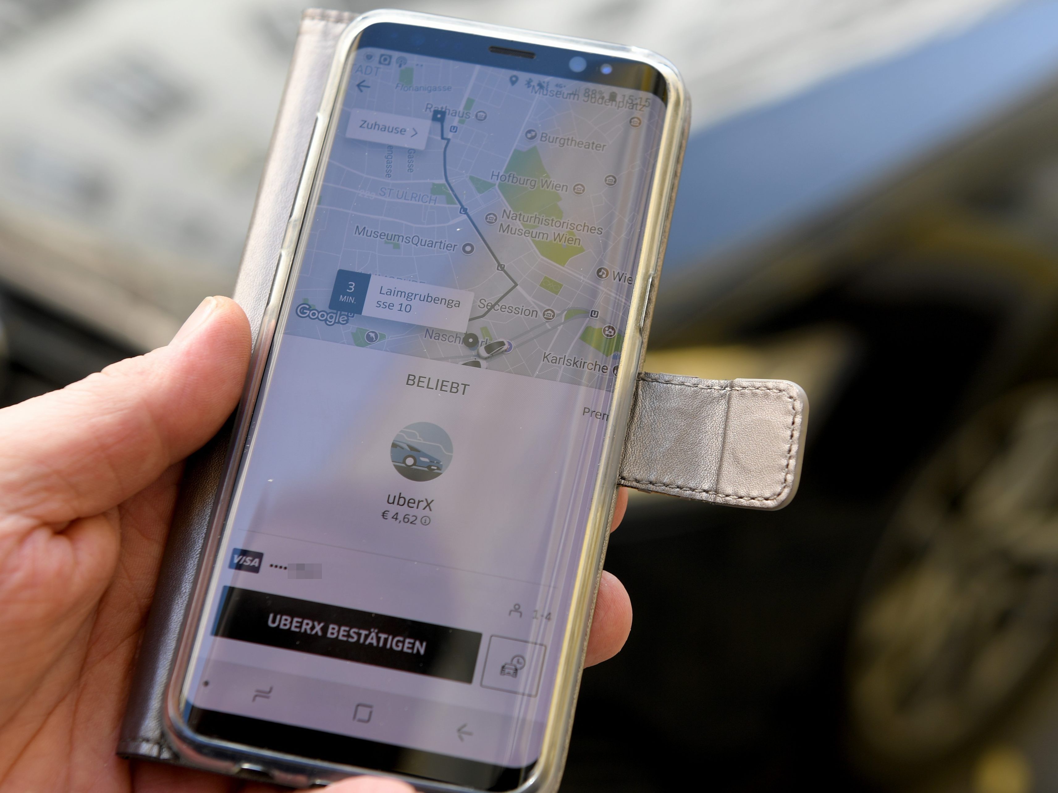Uber musste in Wien bereits über 220.000 Strafe zahlen.