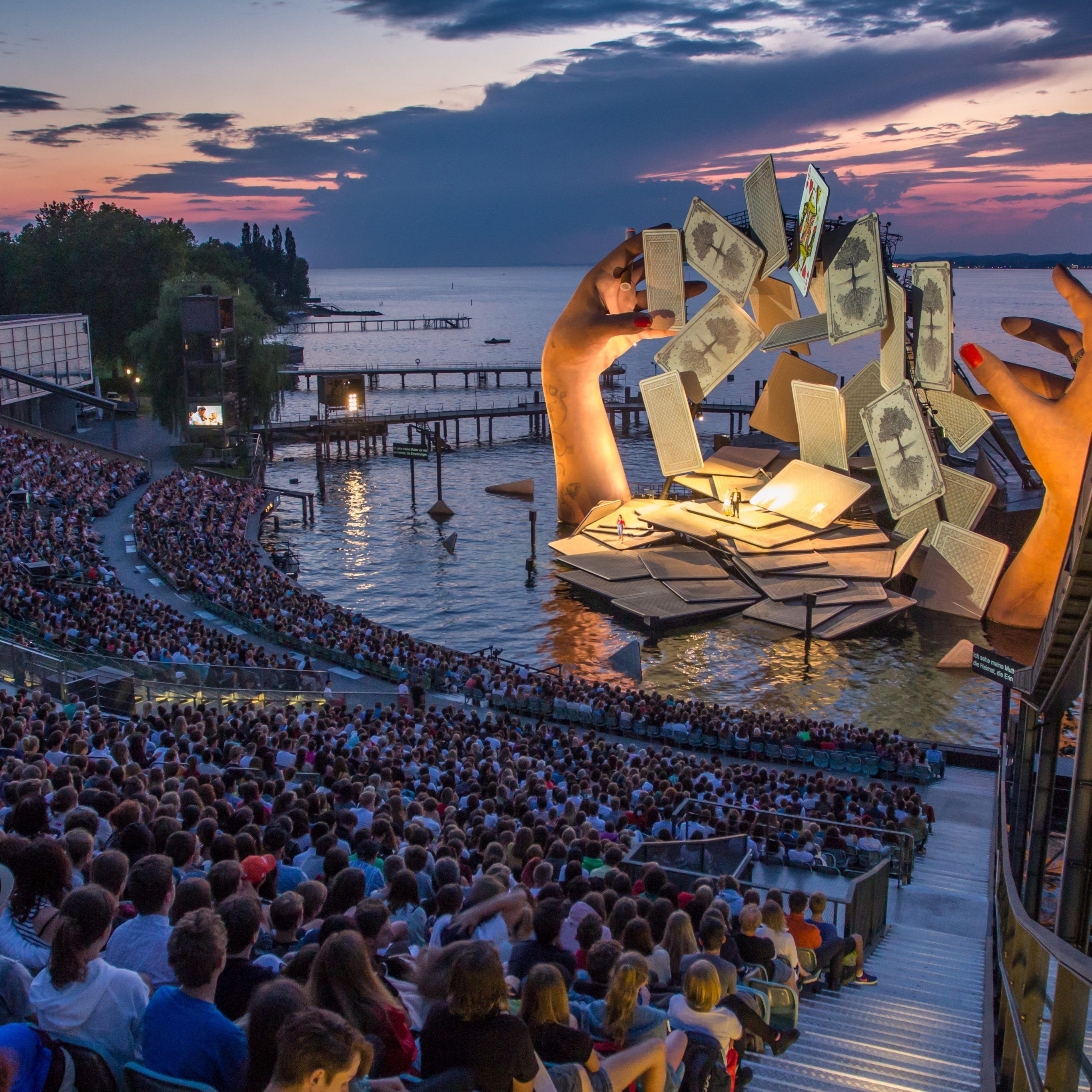 Heute um 21 Uhr wird wieder Bizets "Carmen" auf der Seebühne aufgeführt.