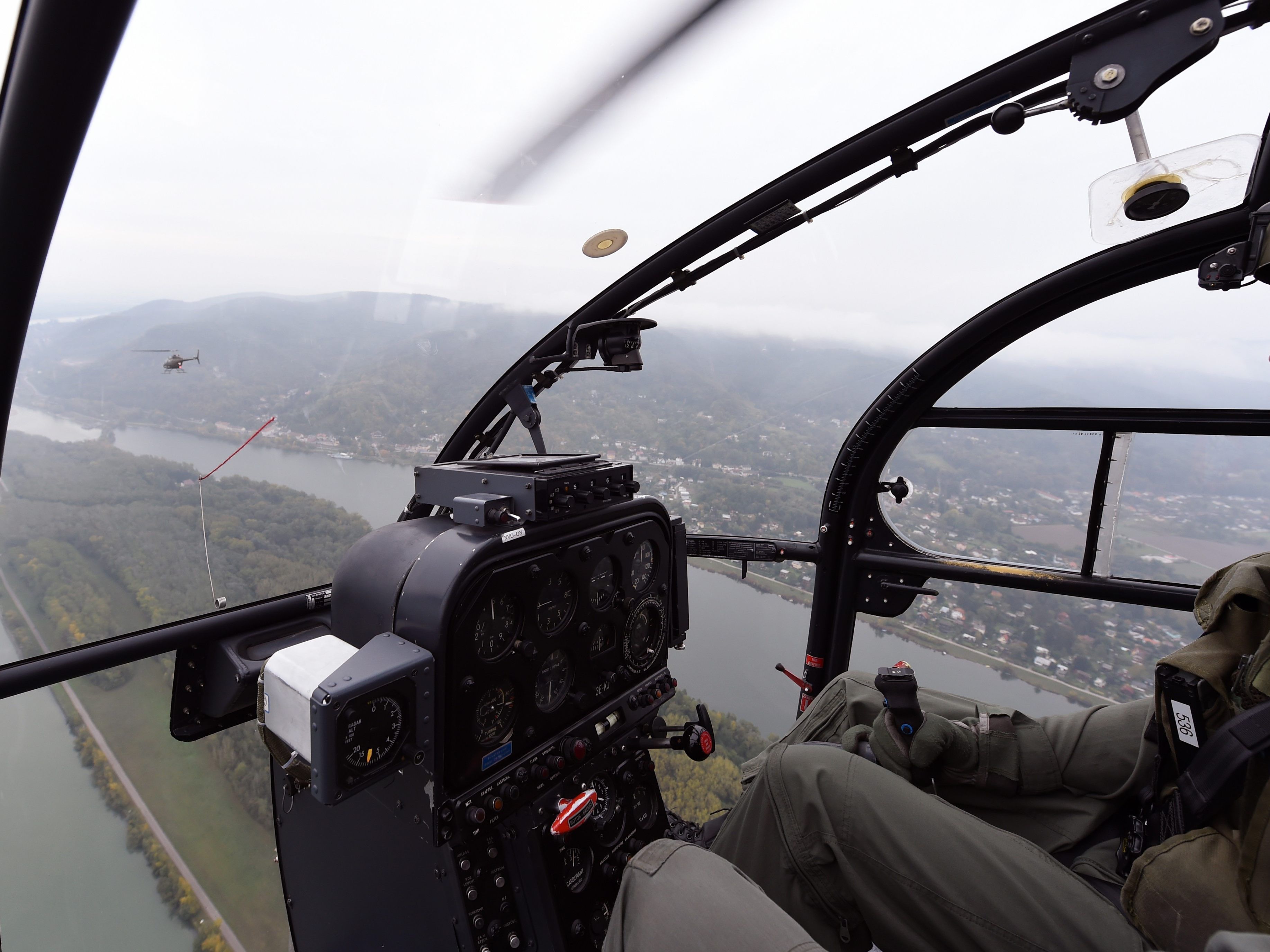 Am 29. bzw 30./31. August wird der Luftraum über Wien besonders stark überwacht.