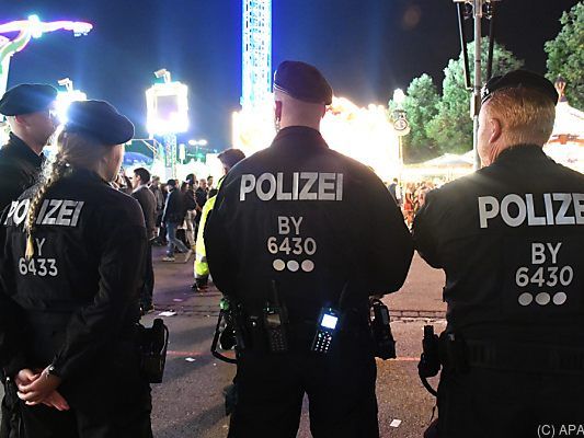 Polizeieinsatz beim Münchner Oktoberfest