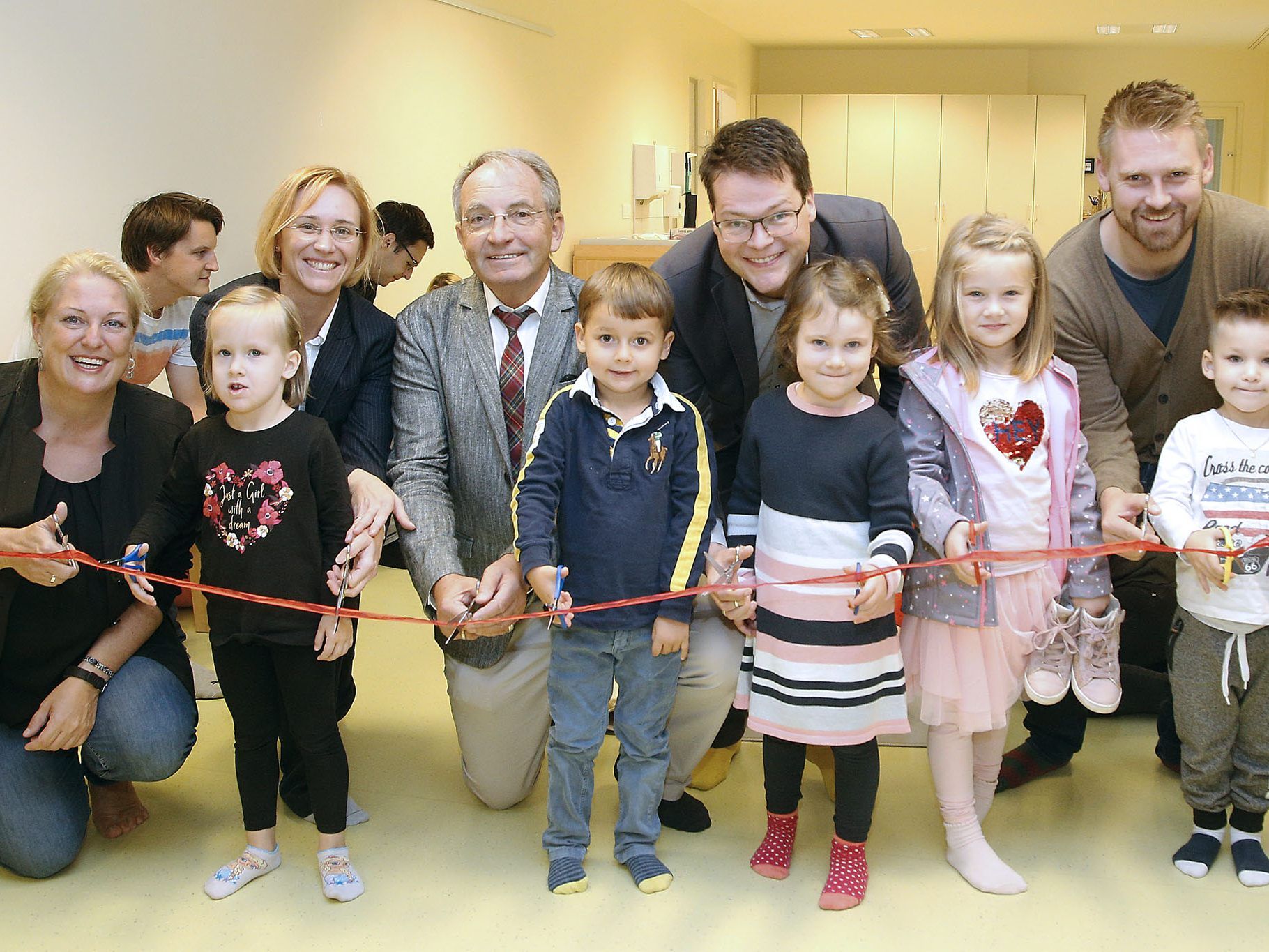 Der neue Kindergarten bietet Platz für 15 Kinder. Der neue Kindergarten bietet Platz für 15 Kinder.