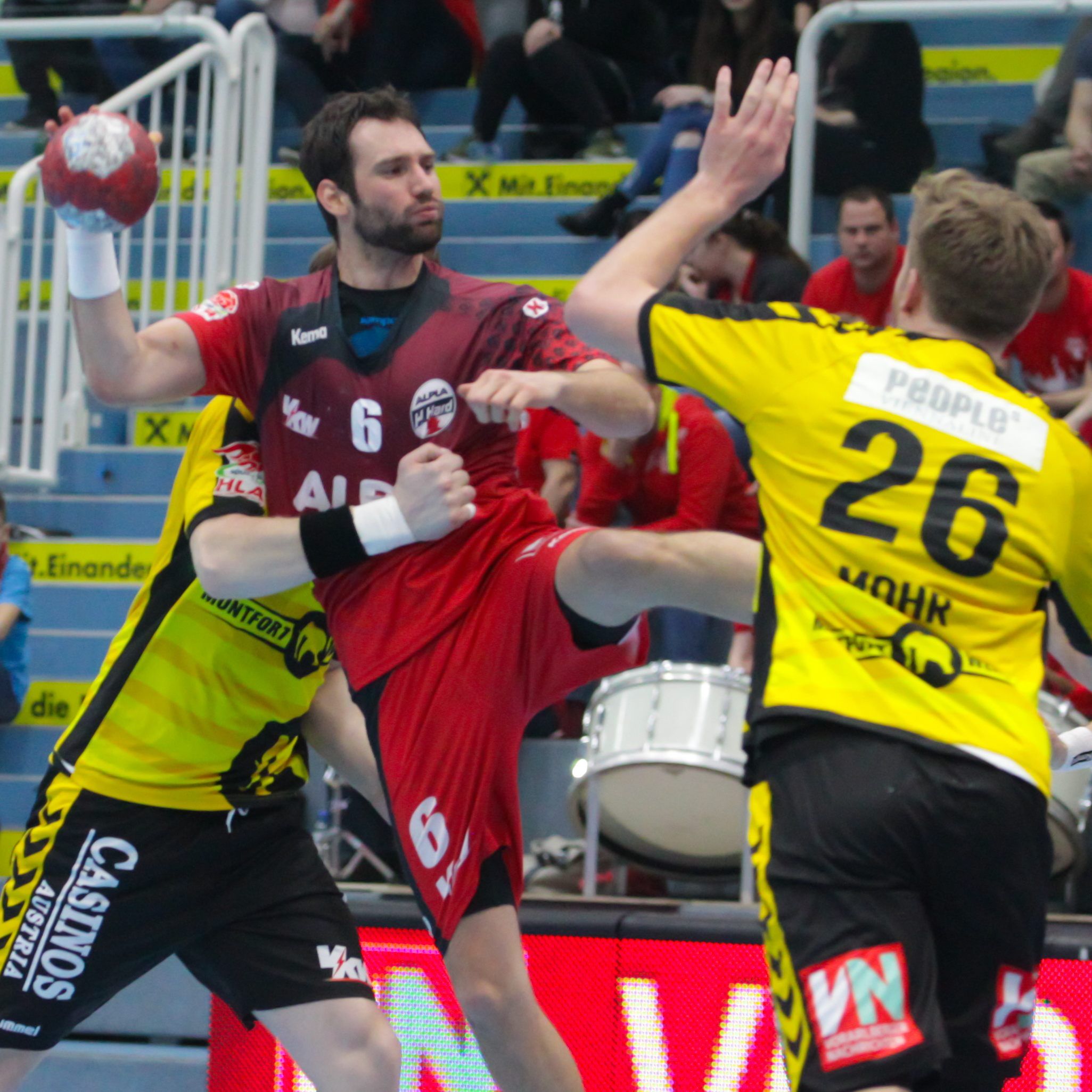 Ein Duell mit Tradition, Leidenschaft und Spitzen-Handball - Bregenz gegen Hard.