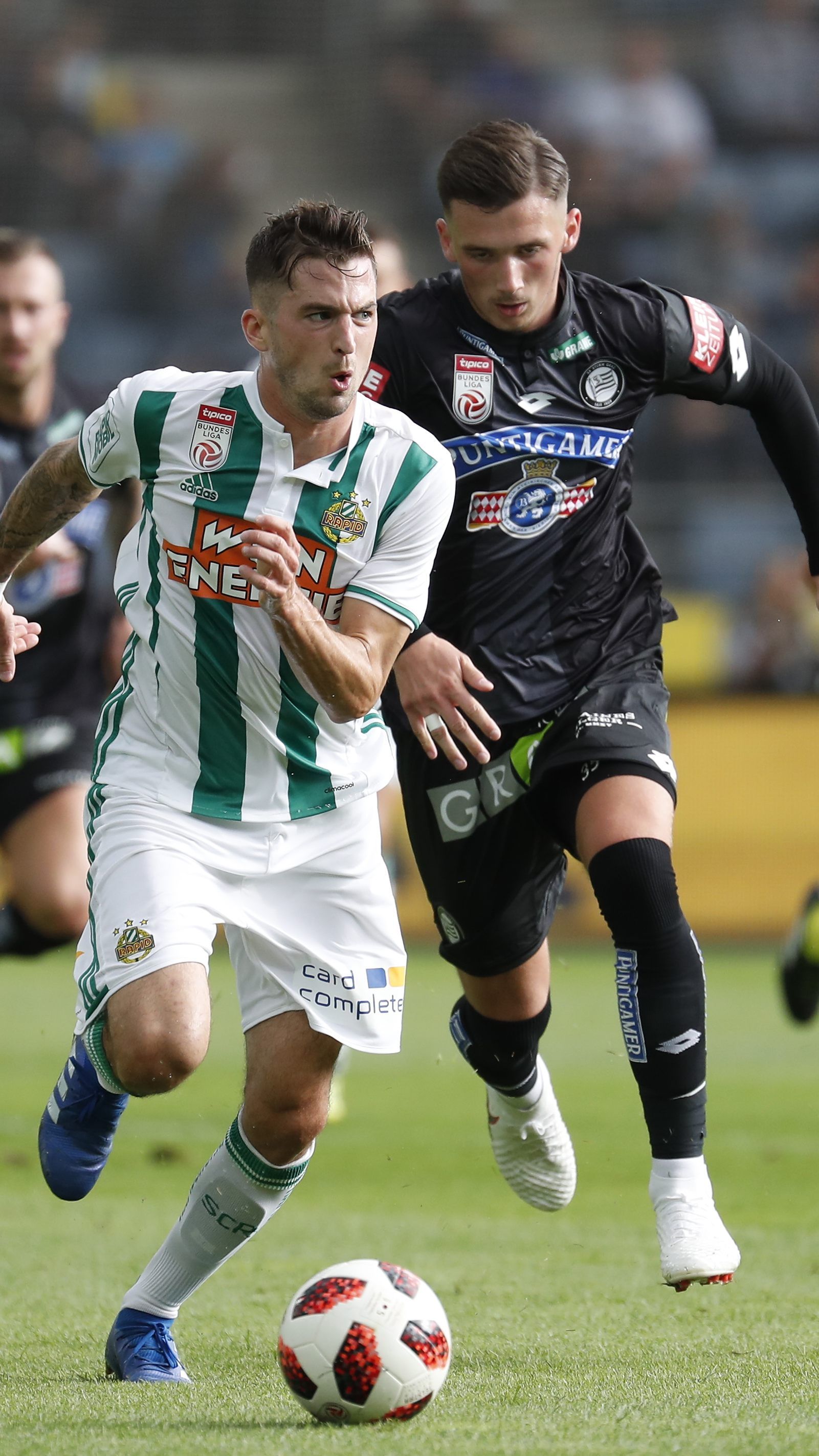 Im letzten Fußball-Bundesliga-Spiel vor der Länderspielpause setzte Rapid noch einmal zu einem Kraftakt an.