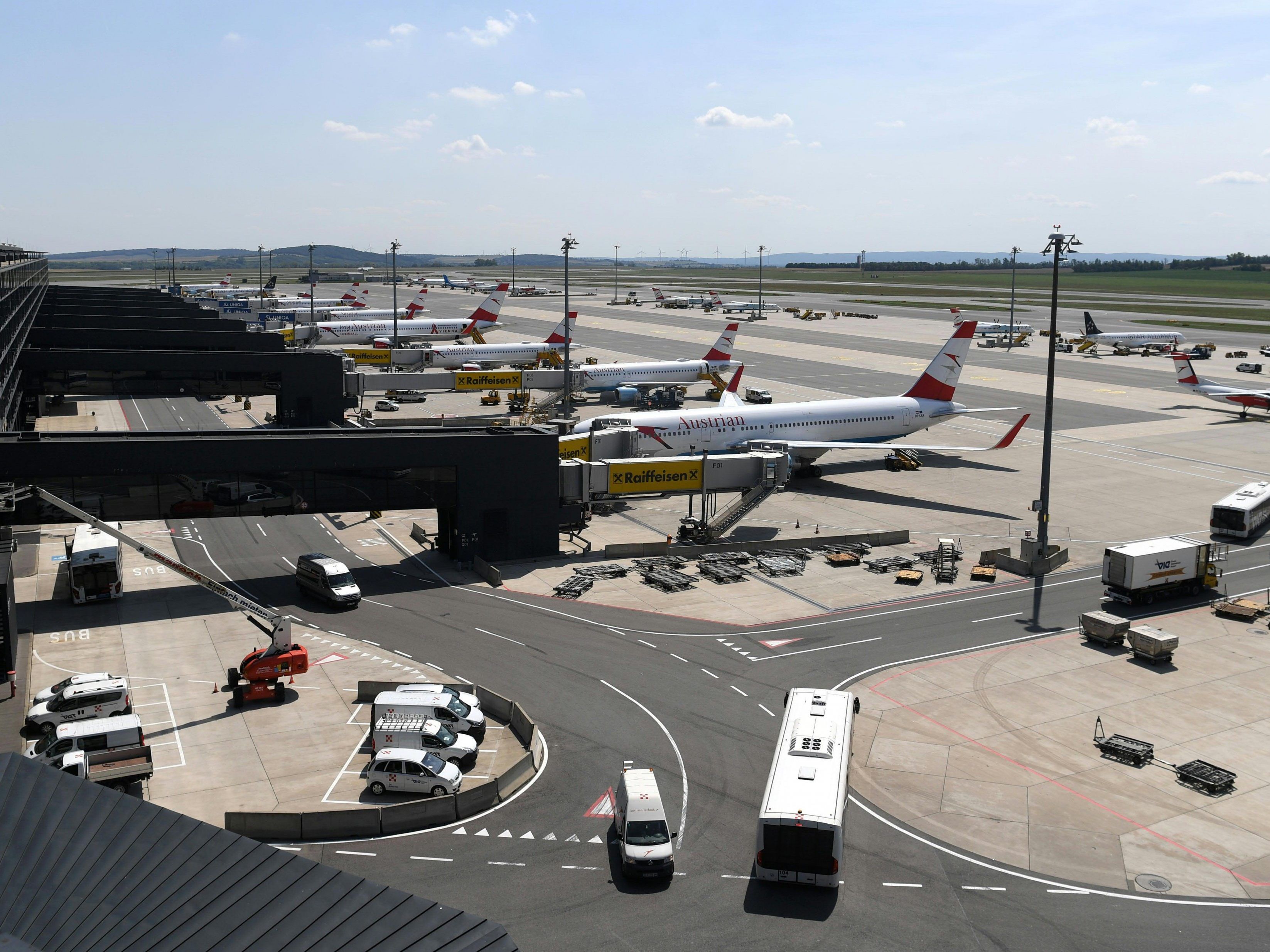 17,35 Millionen Passagiere verzeichnete der Flughafen Wien im ersten Halbjahr 2018.