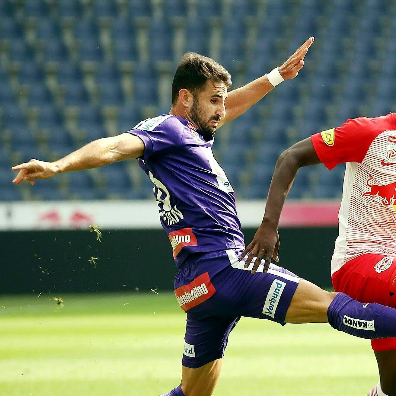 Austria Wien-Spieler Turgeman fällt verletzungsbedingt mehrere Woche aus.