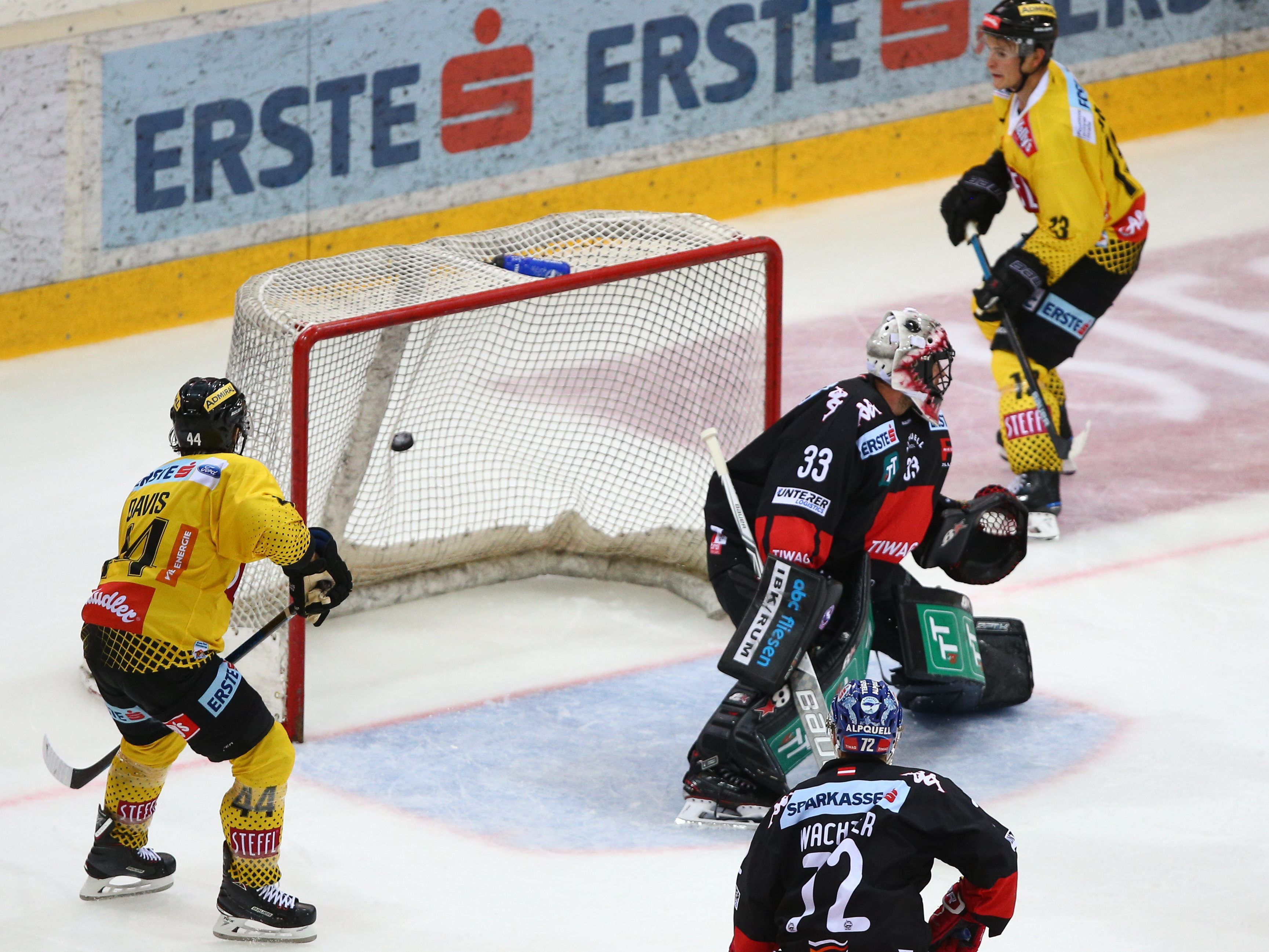 Die Vienna Capitals siegten gegen Innsbruck haushoch. Die Vienna Capitals siegten gegen Innsbruck haushoch.