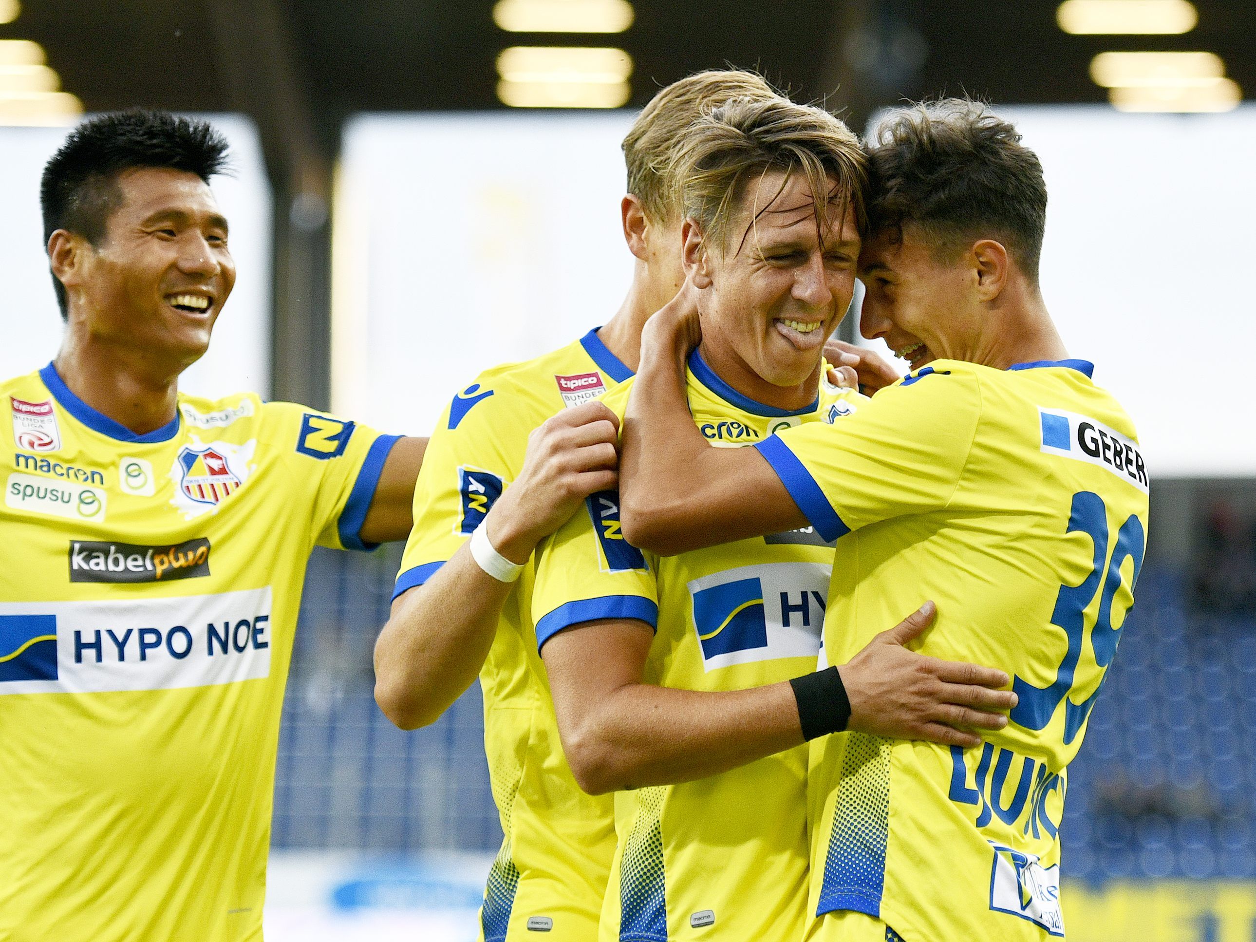 Der SKN St. Pölten siegte im Heimspiel mit 3:0.