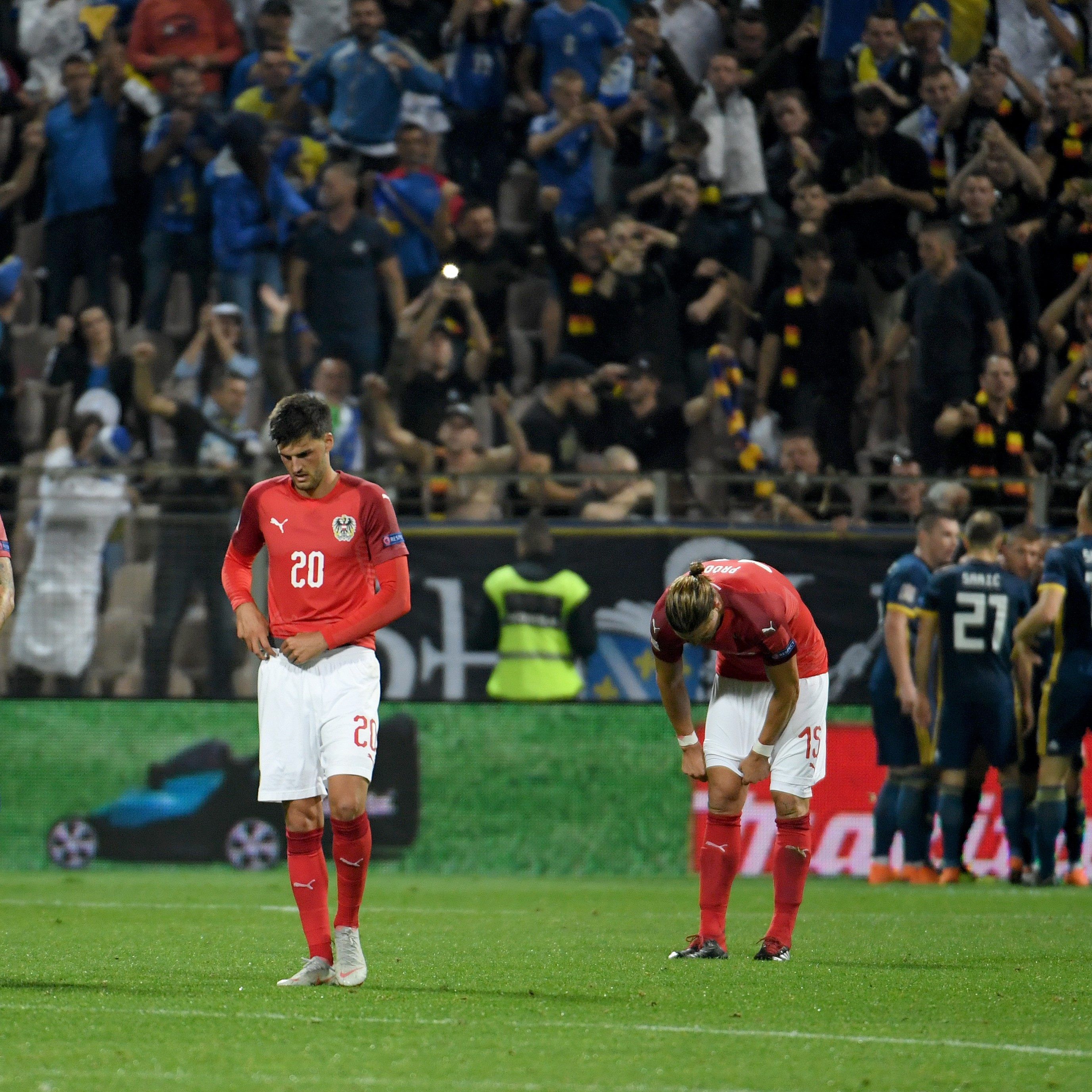 Österreich startet mit Niederlage gegen Bosnien-Herzegowina in die Nations League.