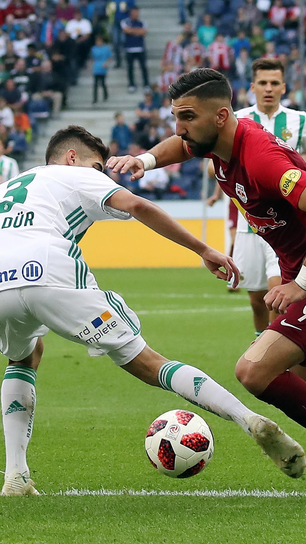 Red Bull Salzburg siegte verdient gegen Rapid Wien.