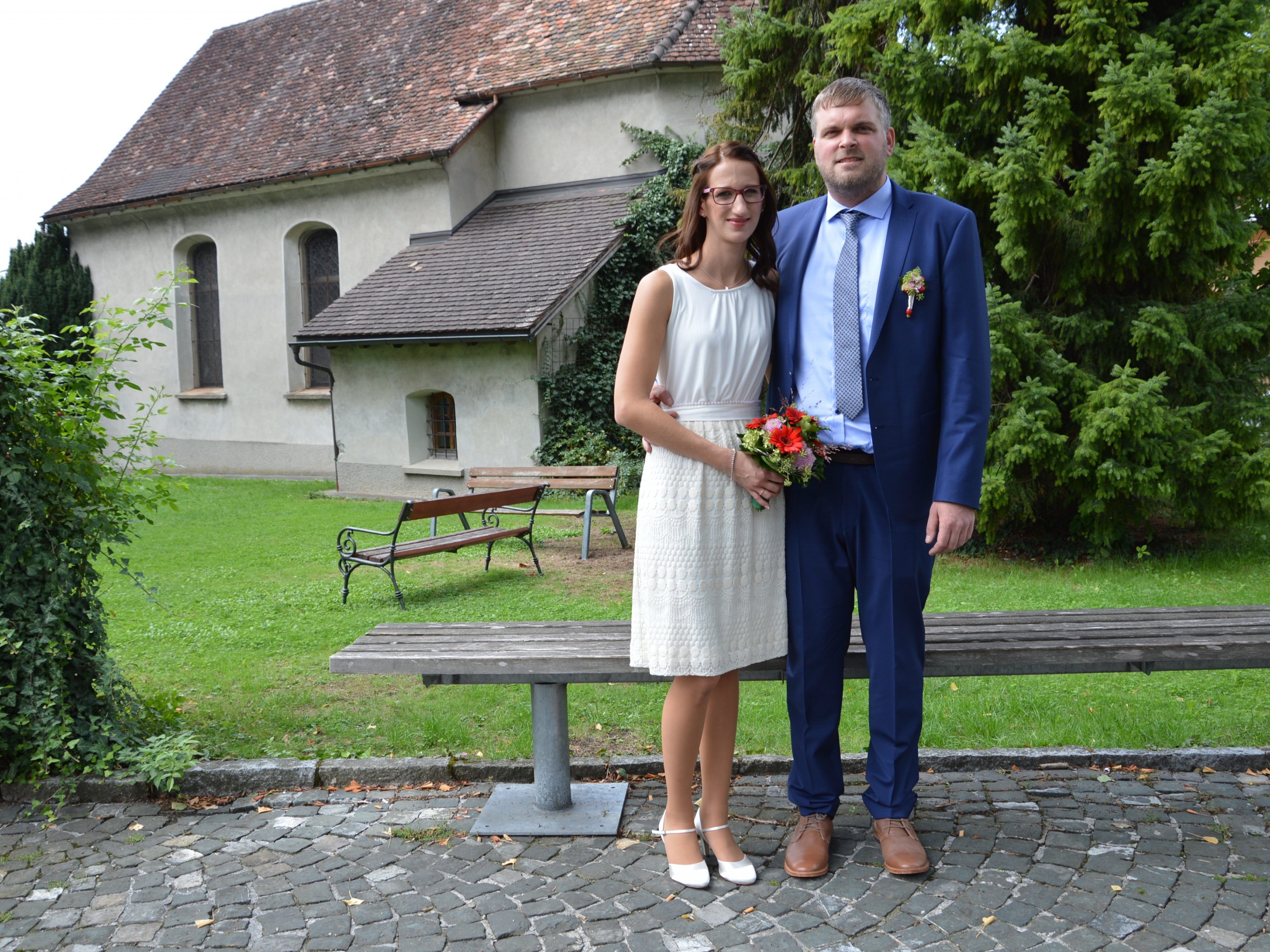 Denise Stöckl und Dominik Schneider haben geheiratet. Denise Stöckl und Dominik Schneider haben geheiratet.
