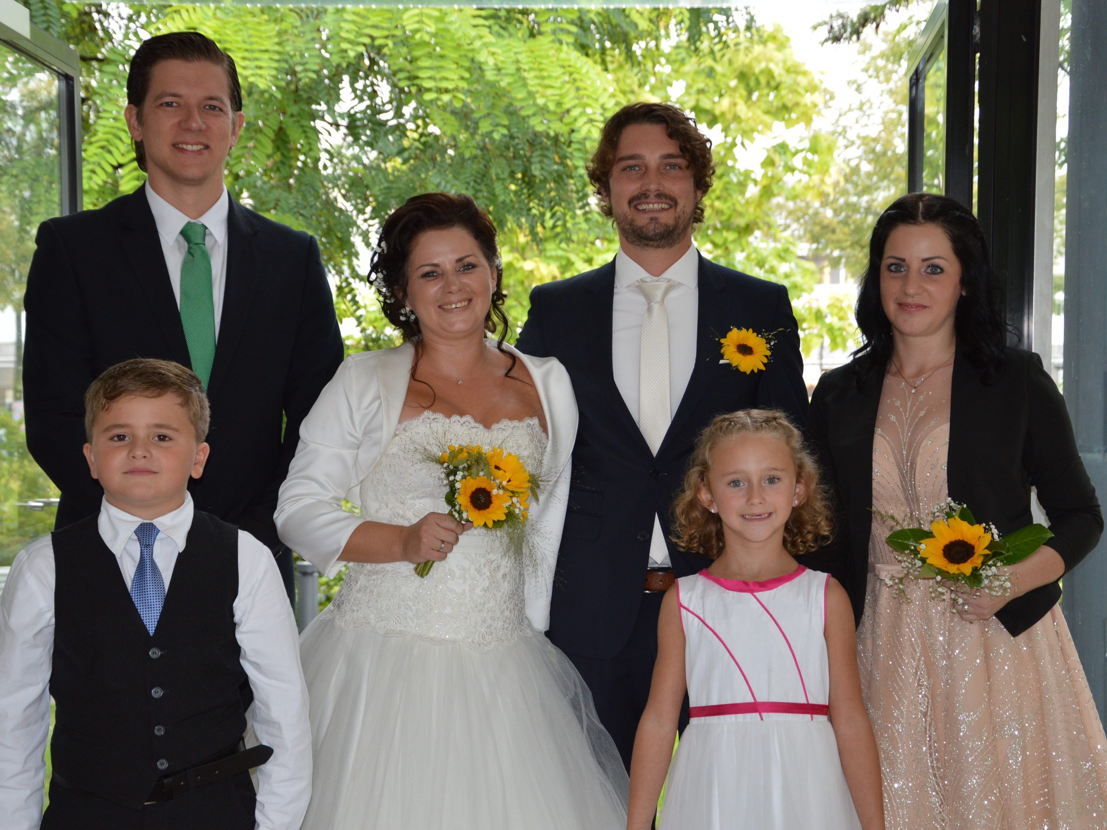 Claudia Fischer und Marc Bilgeri haben geheiratet.