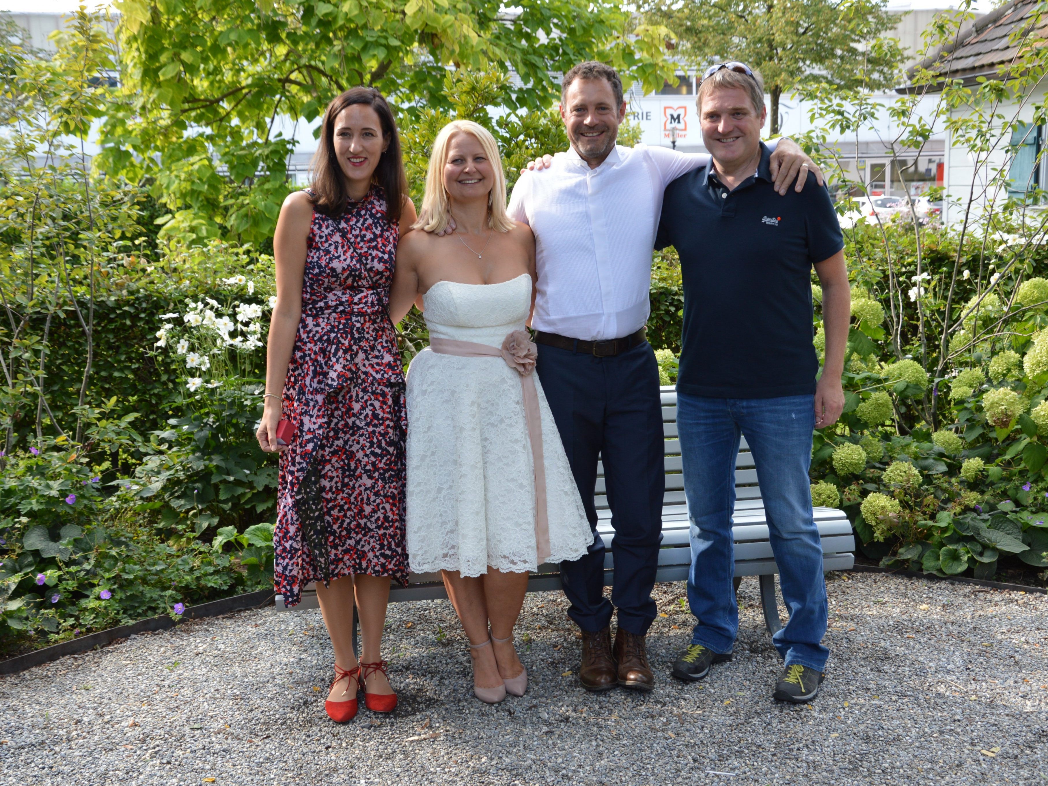 Judith Gosch und Anton Van Dyk haben geheiratet.