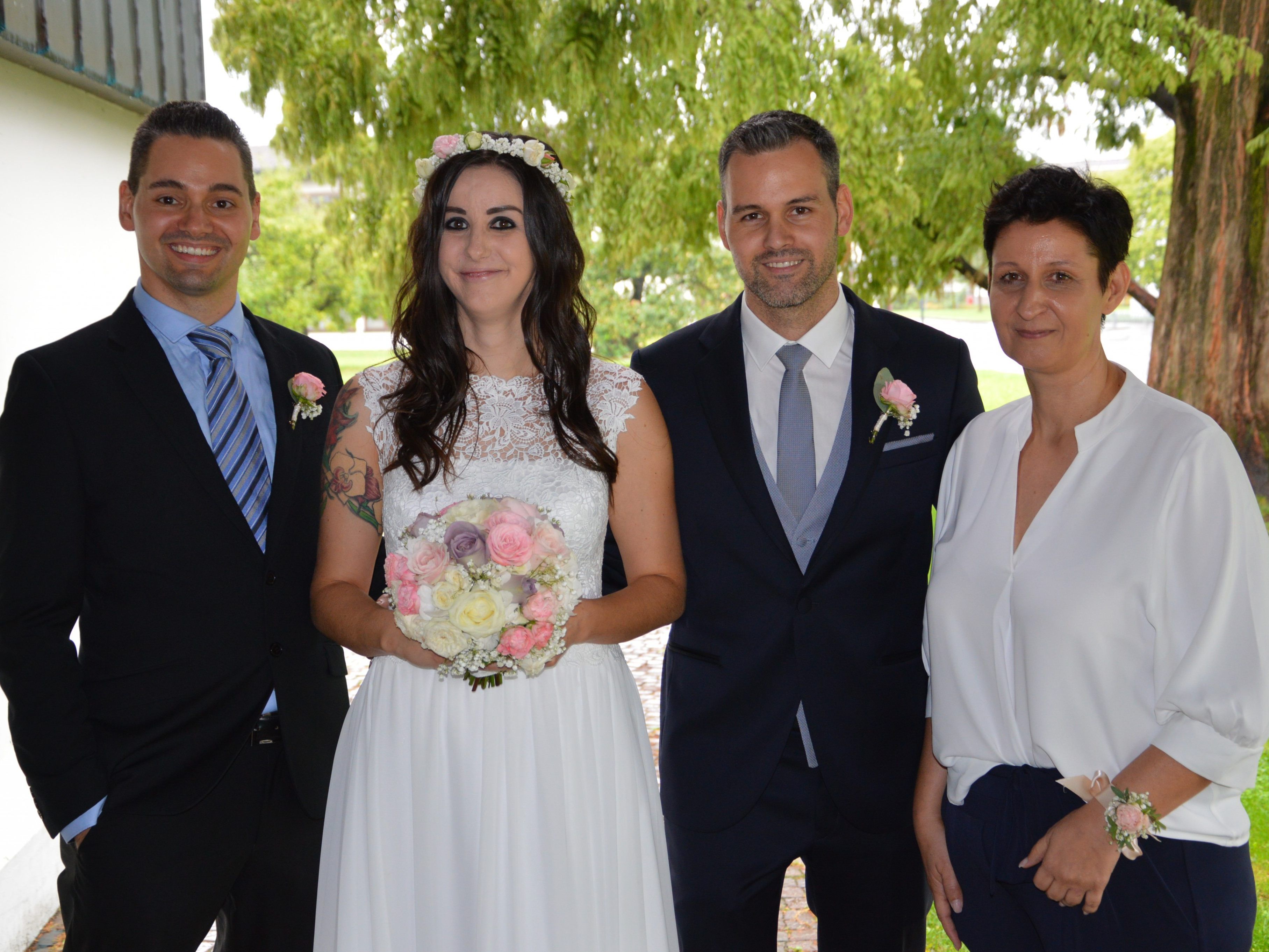 Vivien Schäfer und Manuel Hasler feierten Hochzeit.