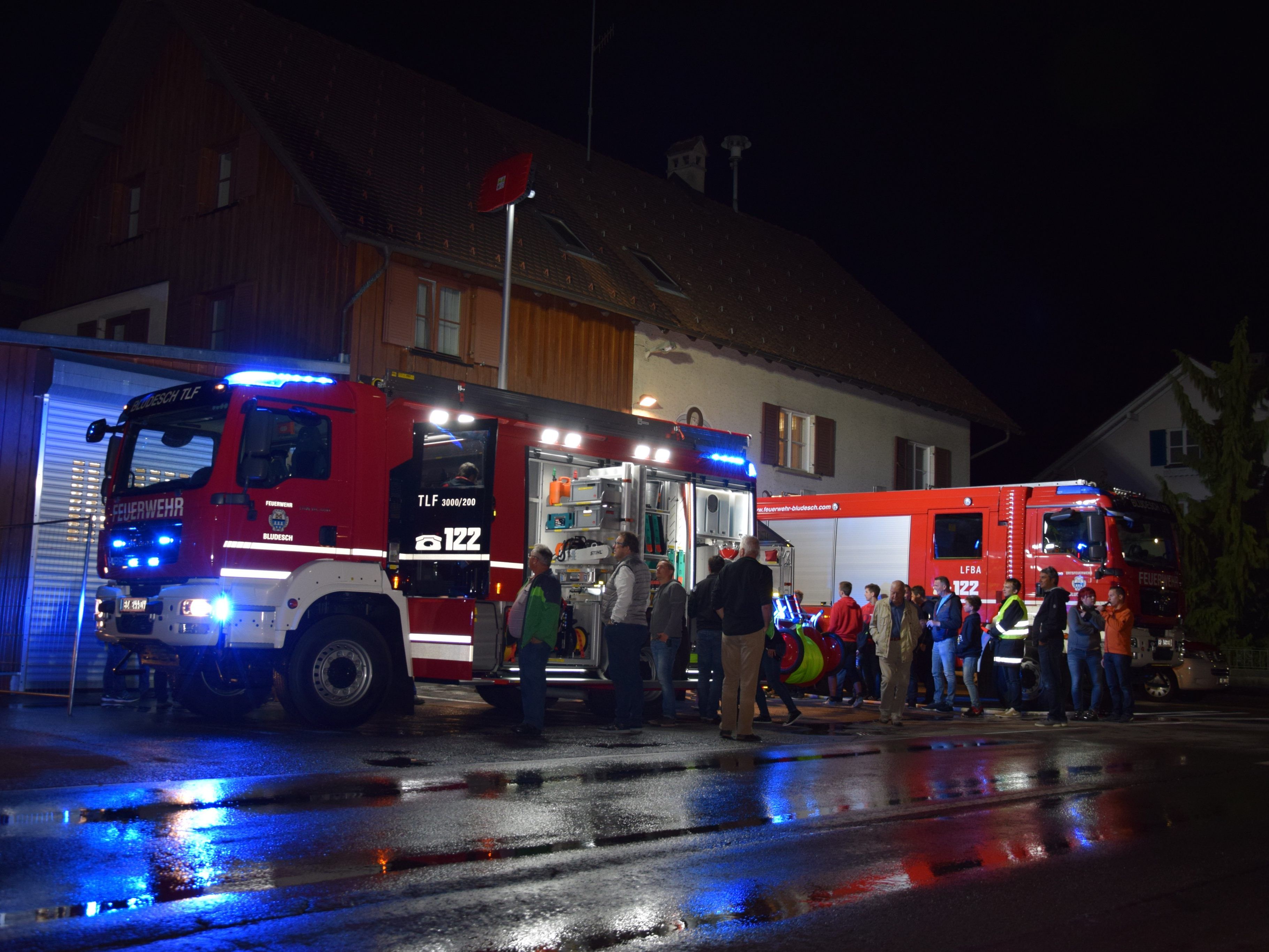 Die lang erwartete Ankunft in Bludesch