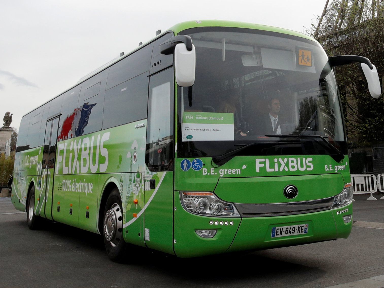 Der Flixbus brachte viele Reisende auch nach Wien. Der Flixbus brachte viele Reisende auch nach Wien.