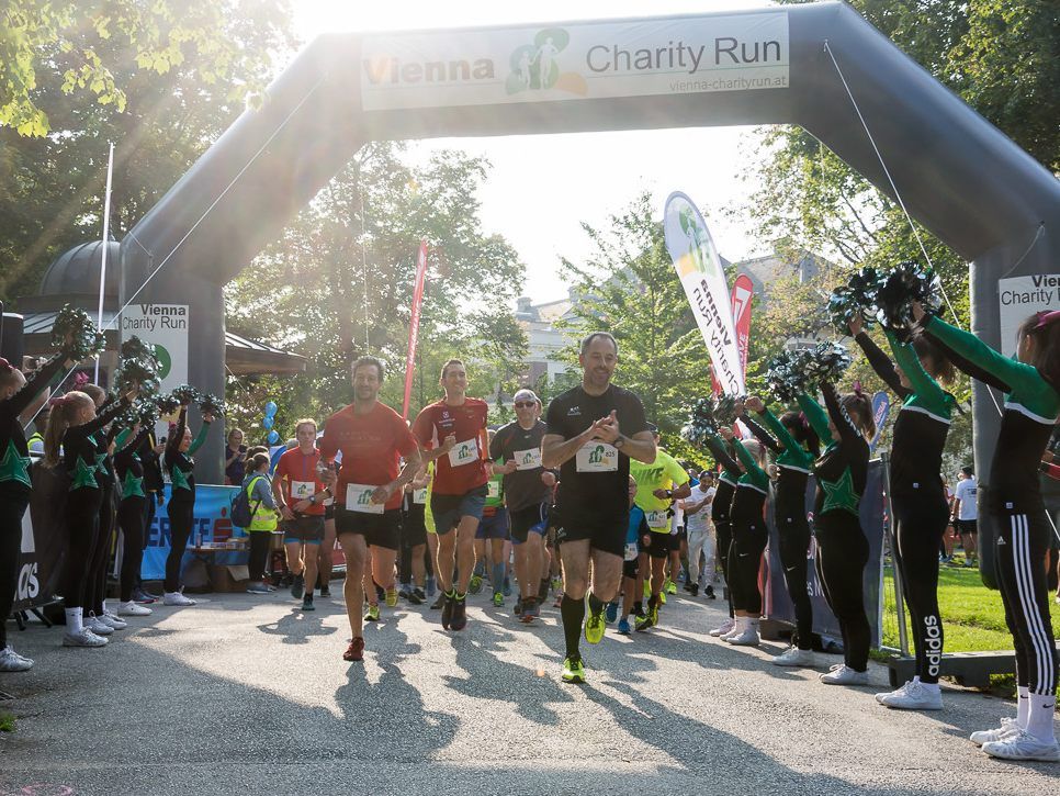 Der Vienna Charity Run erreicht am Sonntag einen Teilnehmerrekord.