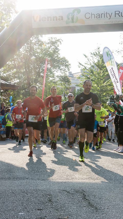 Der Vienna Charity Run erreicht am Sonntag einen Teilnehmerrekord.