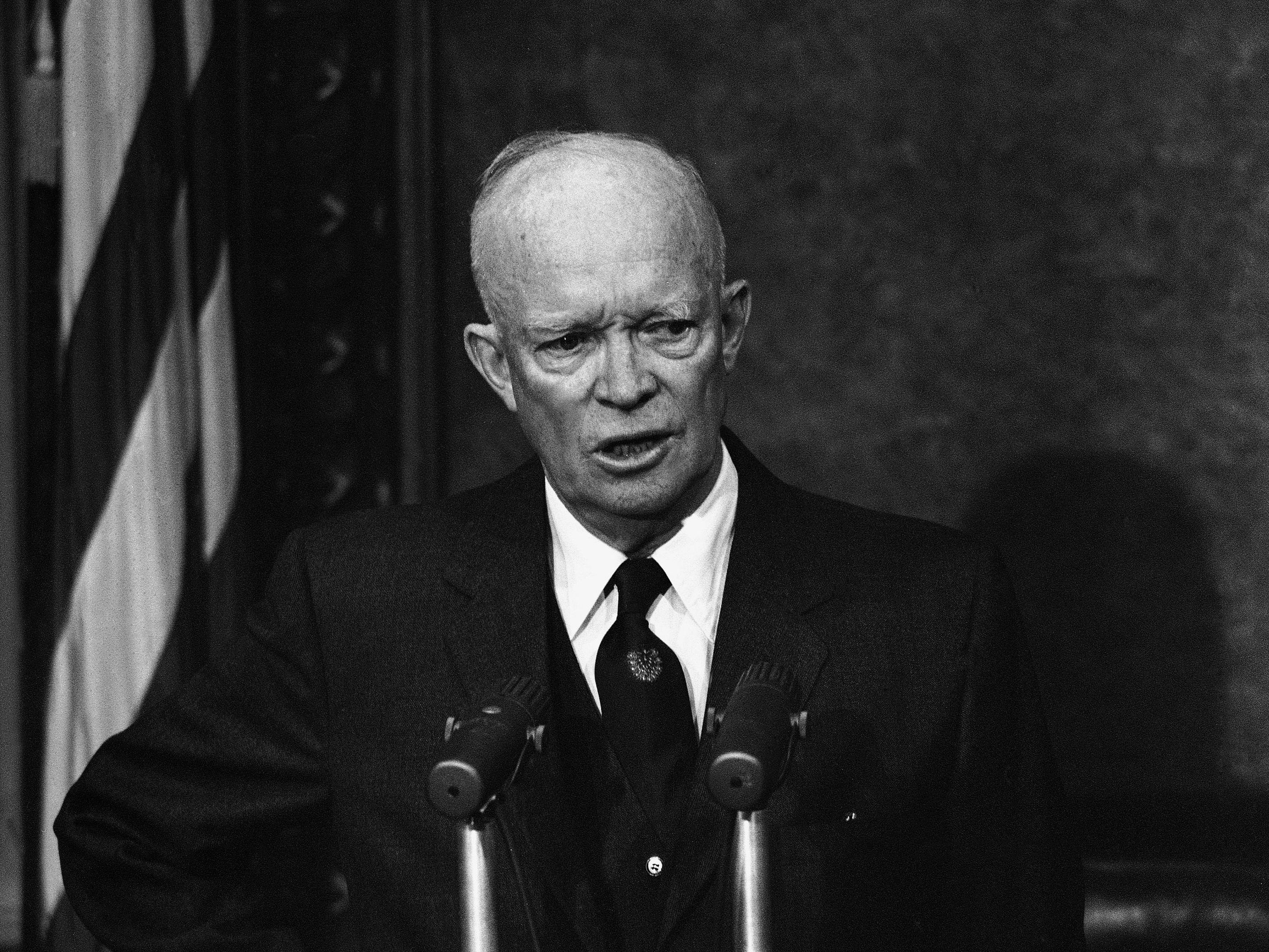 US-Präsidet Dwight Eisenhower