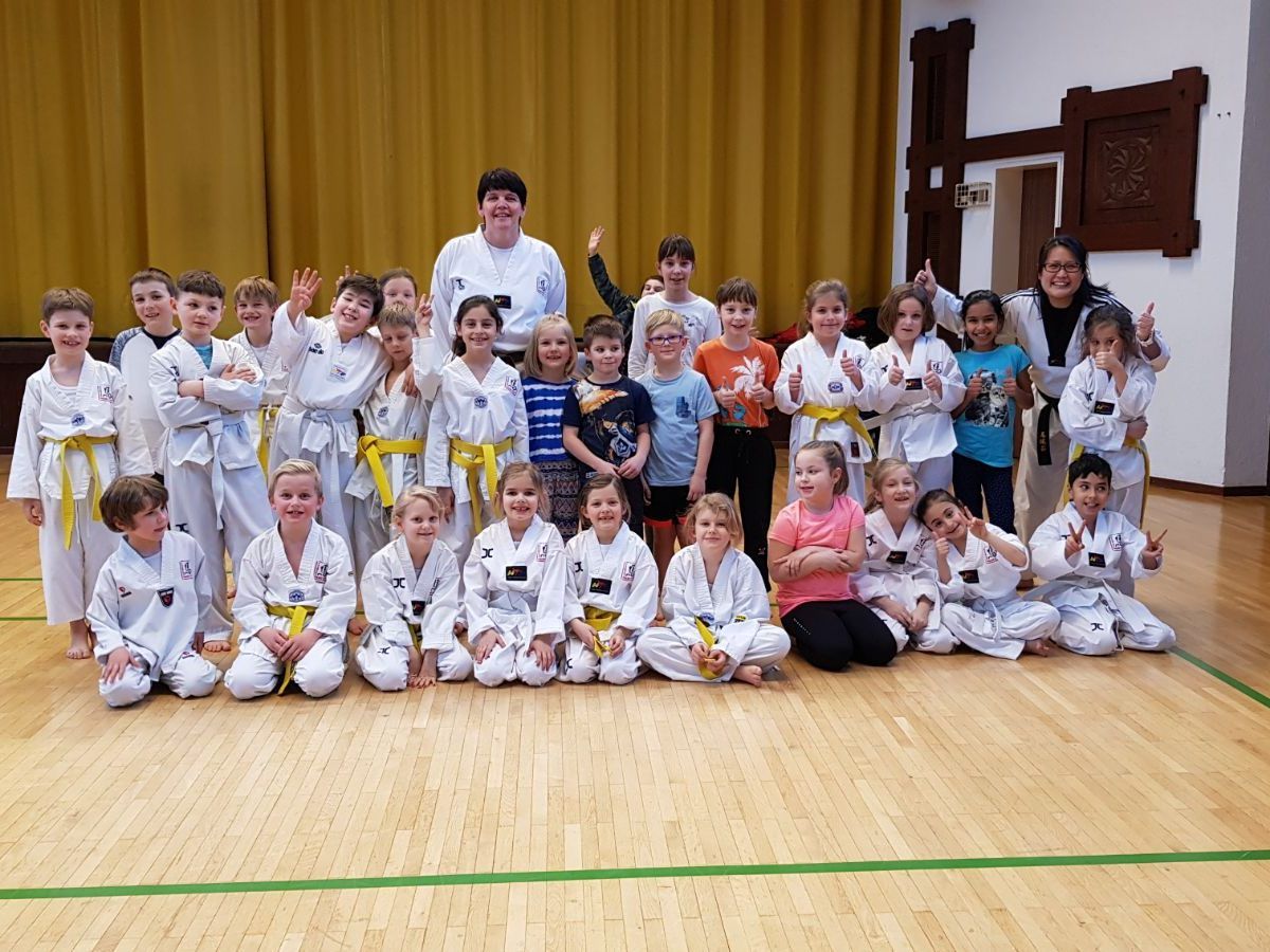 Spaß beim Training - TKD Mustang Spaß beim Training - TKD Mustang