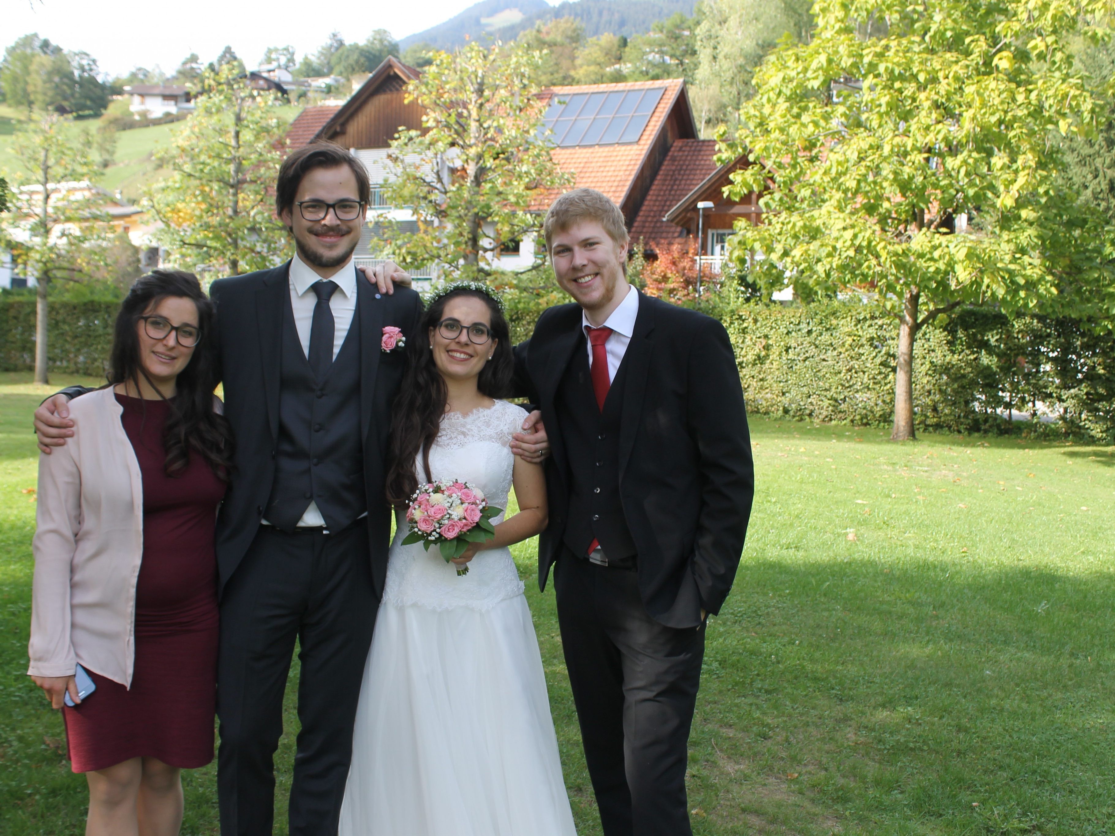 Ina Rathmayr und Stefan Jäger haben geheiratet Ina Rathmayr und Stefan Jäger haben geheiratet
