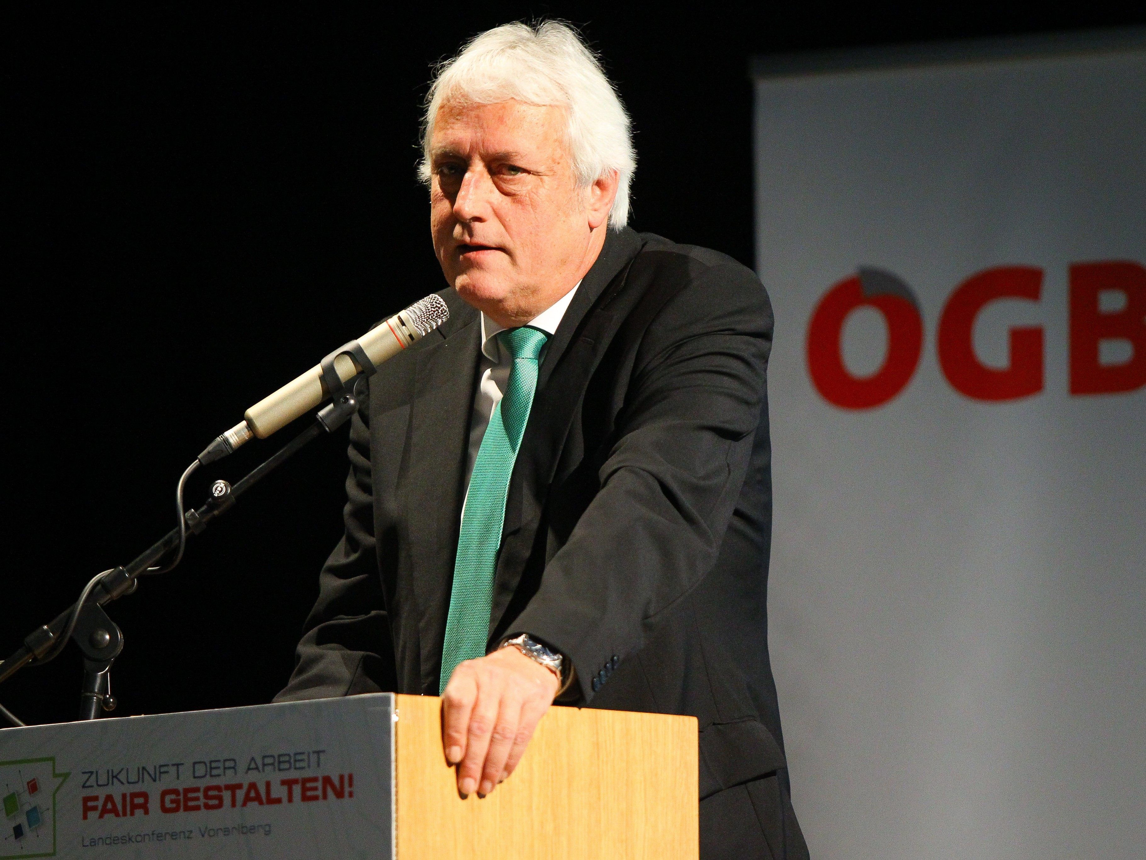 ÖGB-Landesvorsitzender Norbert Loacker.