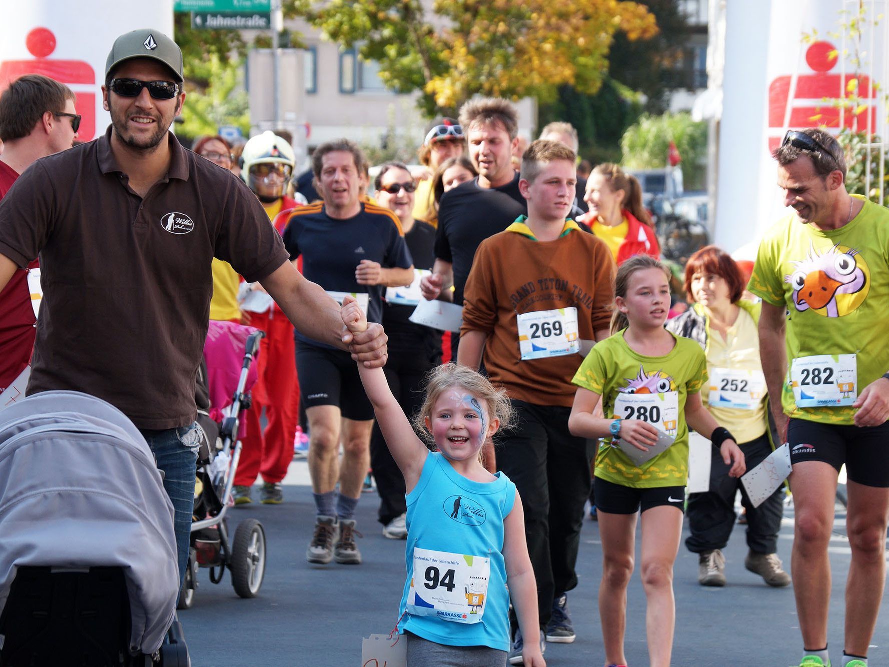 „Mitanand“ heißt es beim Stundenlauf in Lustenau.