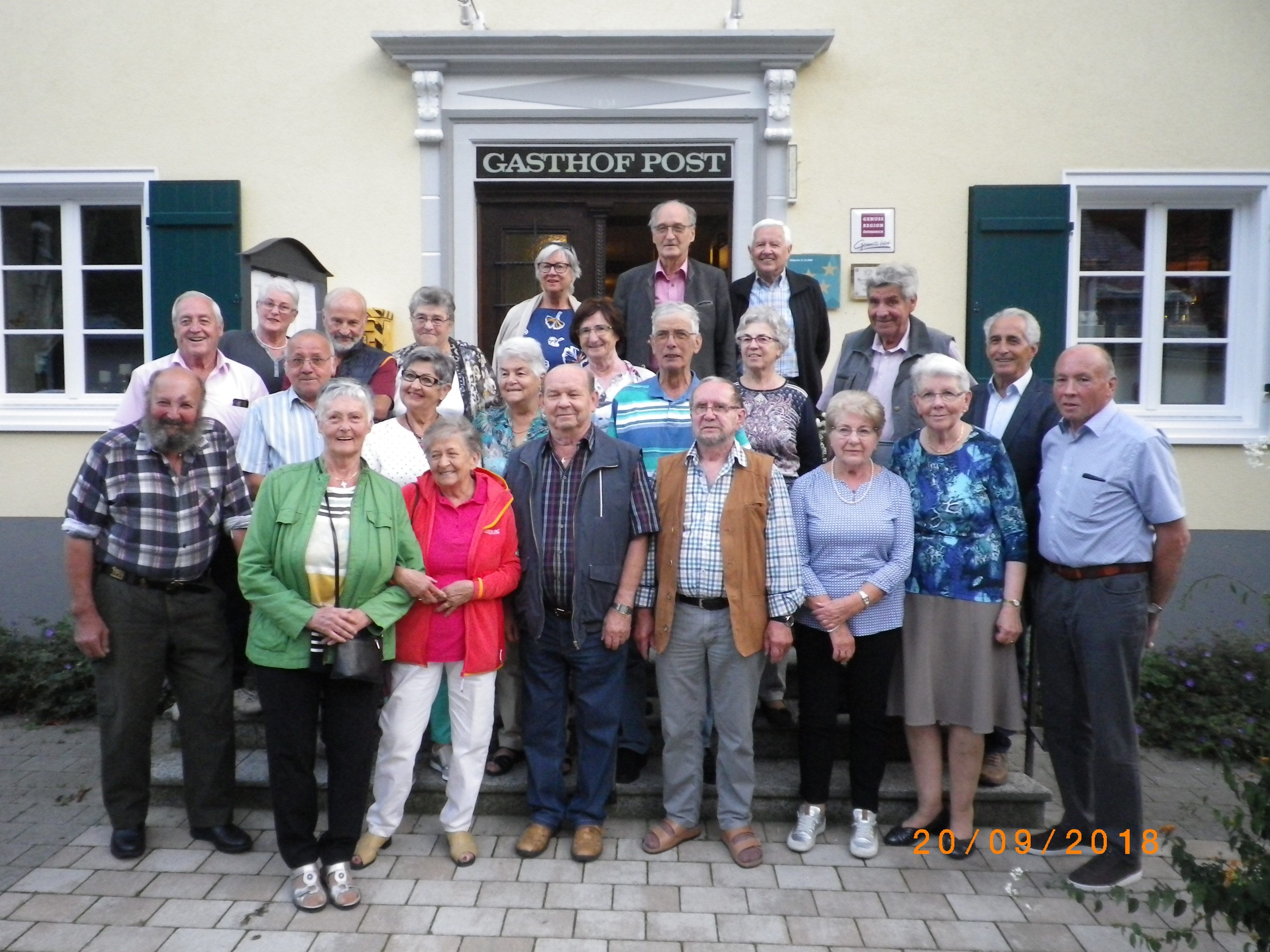 Jährliches Treffen der Klostertaler Jahrgänger 1942 Jährliches Treffen der Klostertaler Jahrgänger 1942