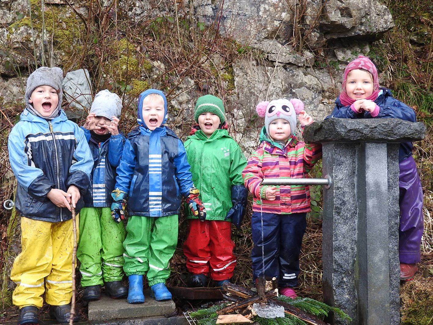 Auch die Ringareia-Waldspielgruppe bietet jeweils am Donnerstag einen offenen Treff an.