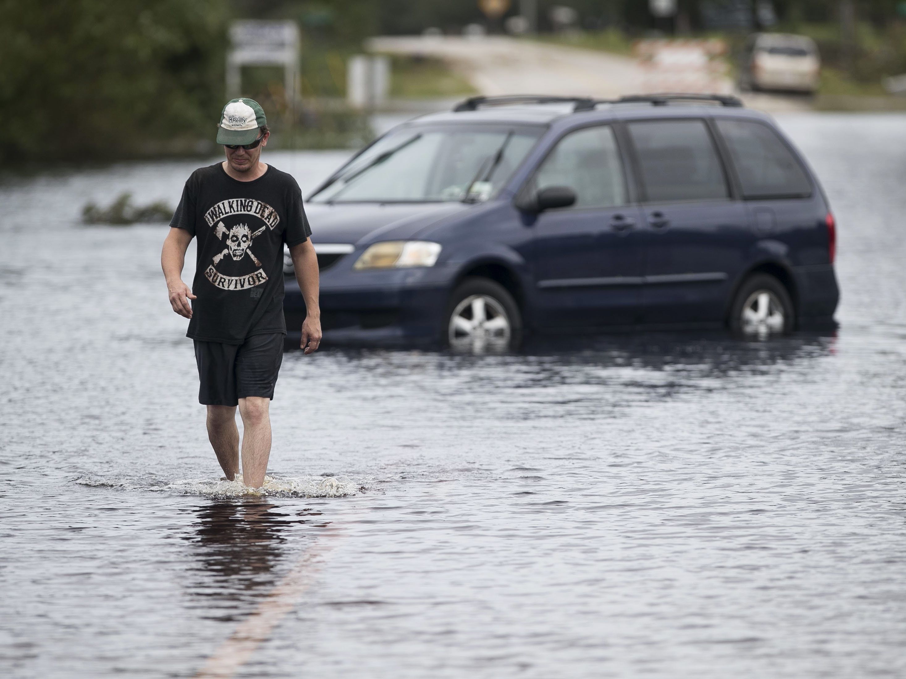 Hurricane "Florence" wütet an der Südostküste der USA. Millionen Menschen sind betroffen. Hurricane "Florence" wütet an der Südostküste der USA. Millionen Menschen sind betroffen.
