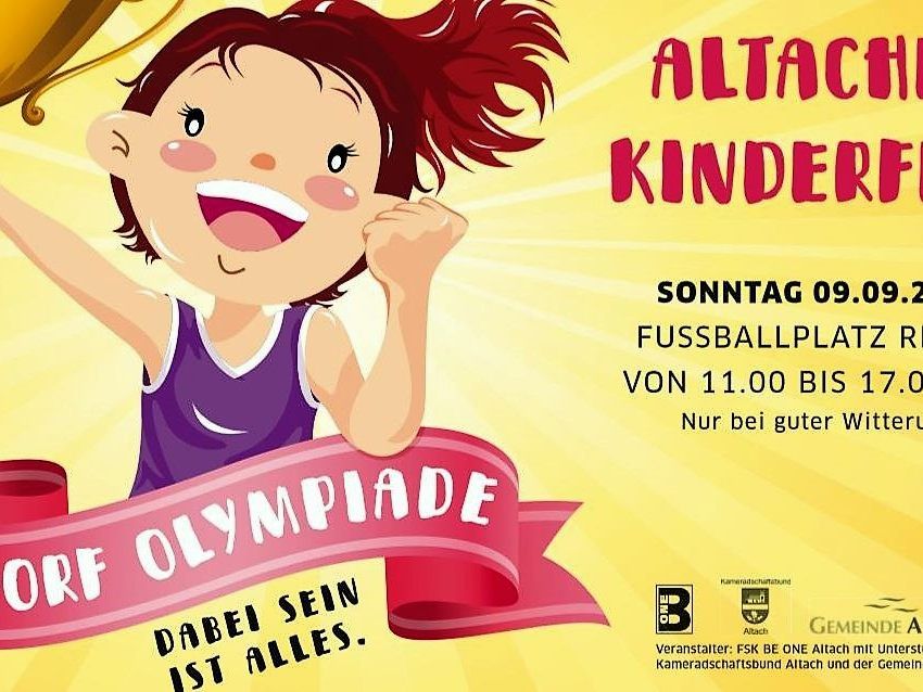 Termin: Altacher Kinderfest am letzten Feriensonntag