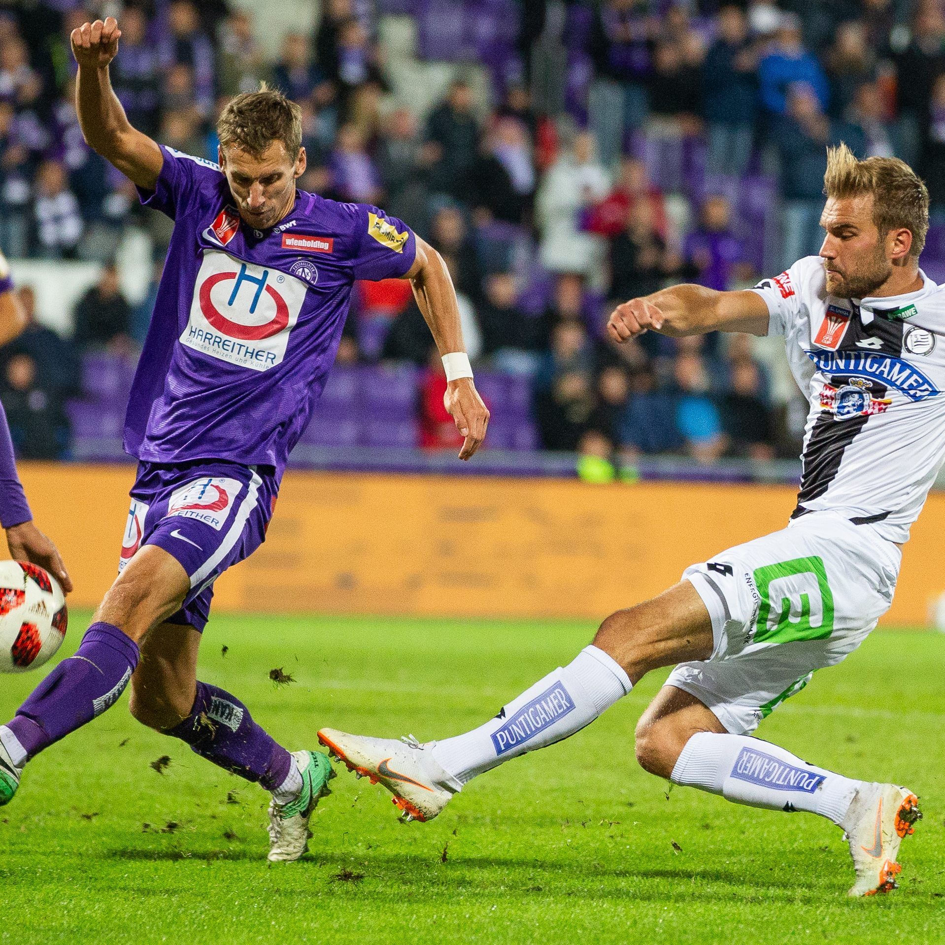 Die Wiener Austria kickte Titelverteidiger Sturm aus dem ÖFB-Cup.