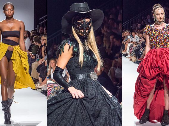 Die Eröffnungsshow der MQ VIENNA FASHIONWEEK.18 ging mit einer fulminanten Show über die Bühne. Die Eröffnungsshow der MQ VIENNA FASHIONWEEK.18 ging mit einer fulminanten Show über die Bühne.
