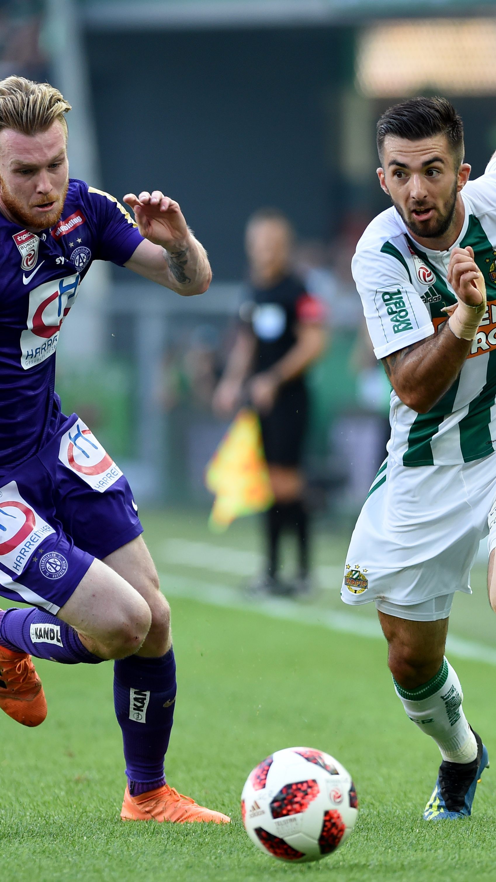 Austria Wien konnte das 327. Derby gegen Rapid für sich entscheiden.